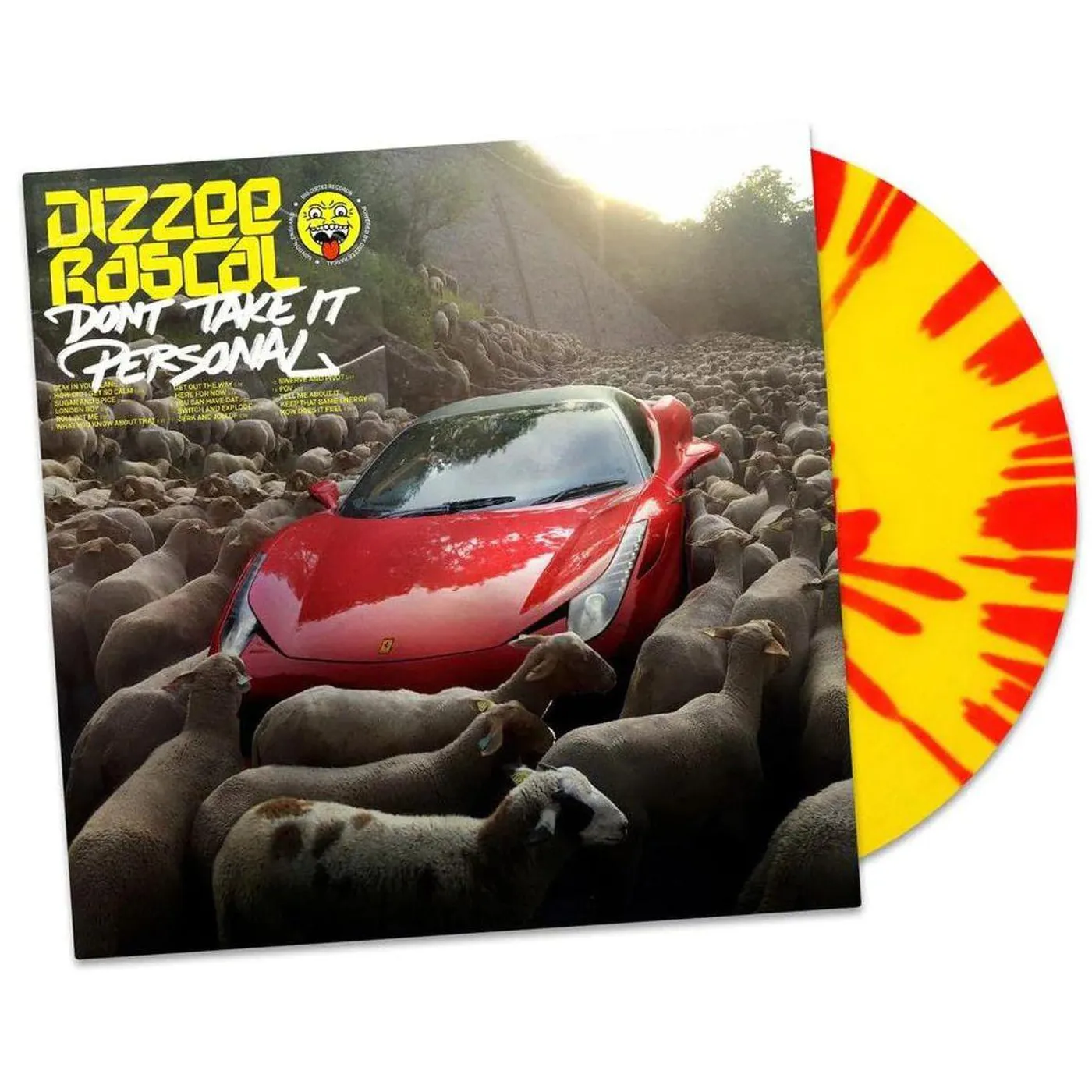 Dizzee Rascal Don't Take It Personal (Yellow/Red Splatter Vinyl Record)
