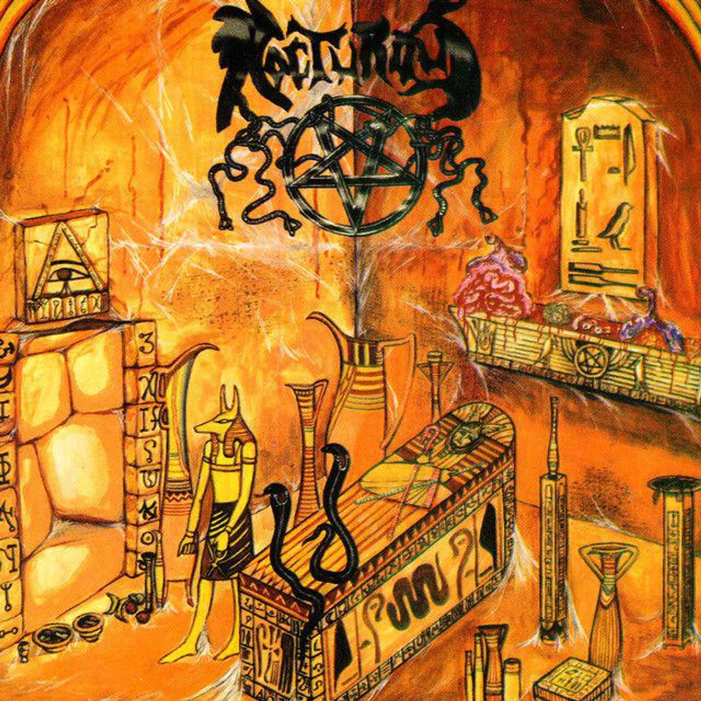 NOCTURNUS (RED VINYL) Vinyl Record