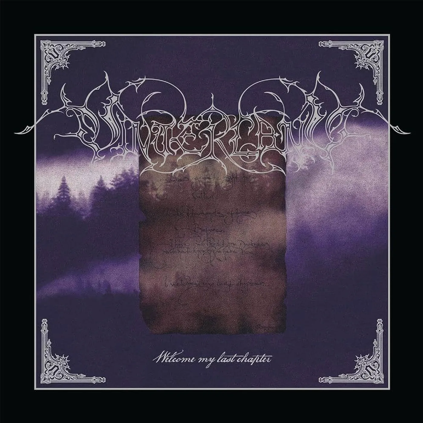 Vinterland Welcome My Last Chapter (Purple) Vinyl Record