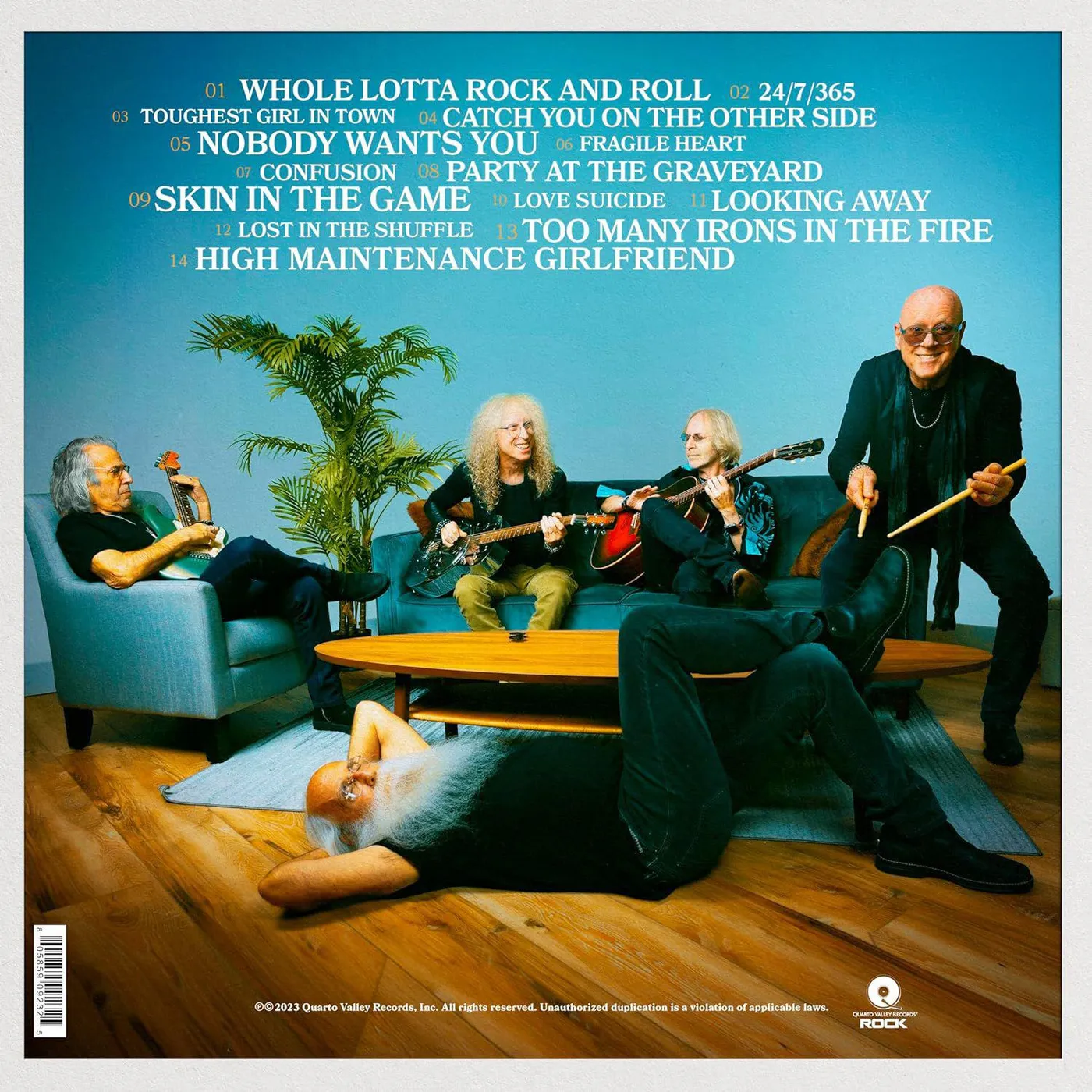 The Immediate Family Skin In The Game (2Lp/180G/Powder Blue) Vinyl Record