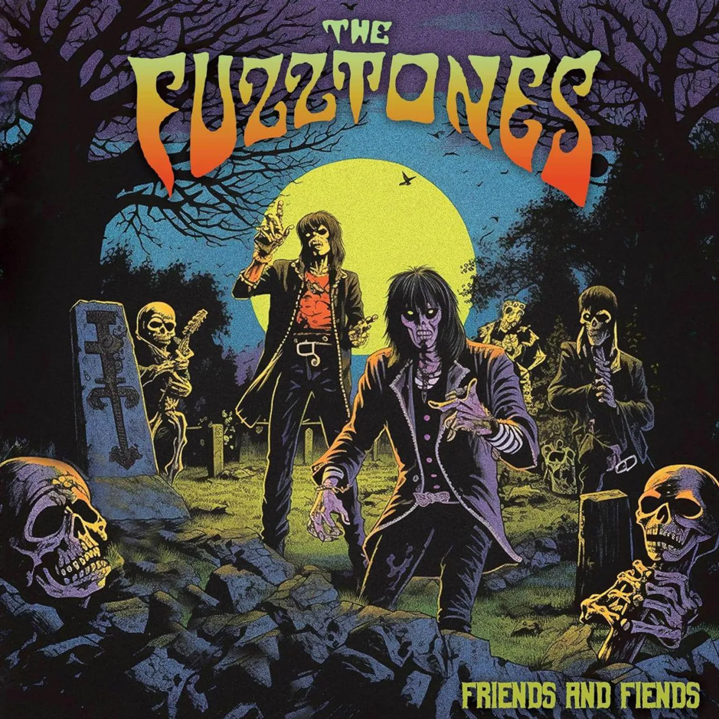 The Fuzztones Friends & Friends (Orange) Vinyl Record