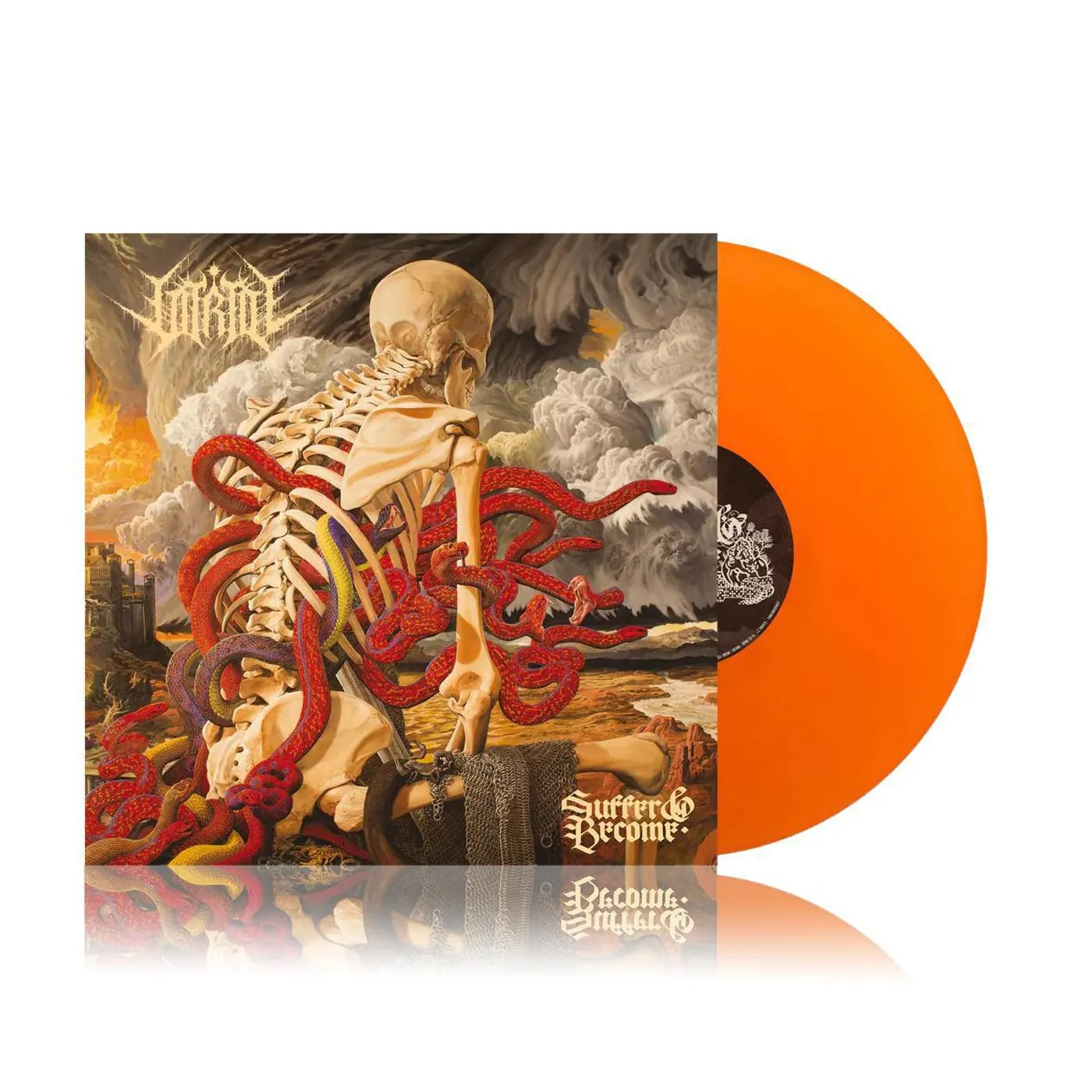 Vitriol Suffer & Become (Orange Crush Vinyl Record)