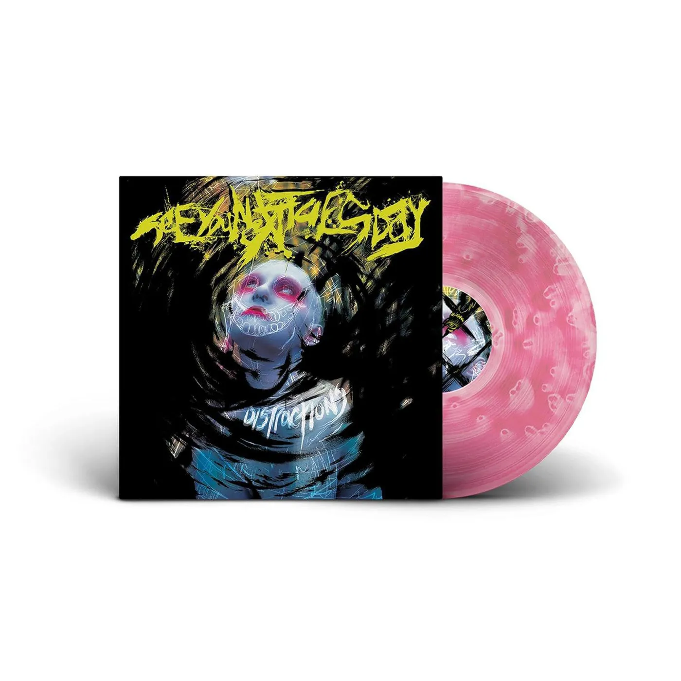 See You Next Tuesday Distractions (Milky Clear & Hot Pink) Vinyl Record