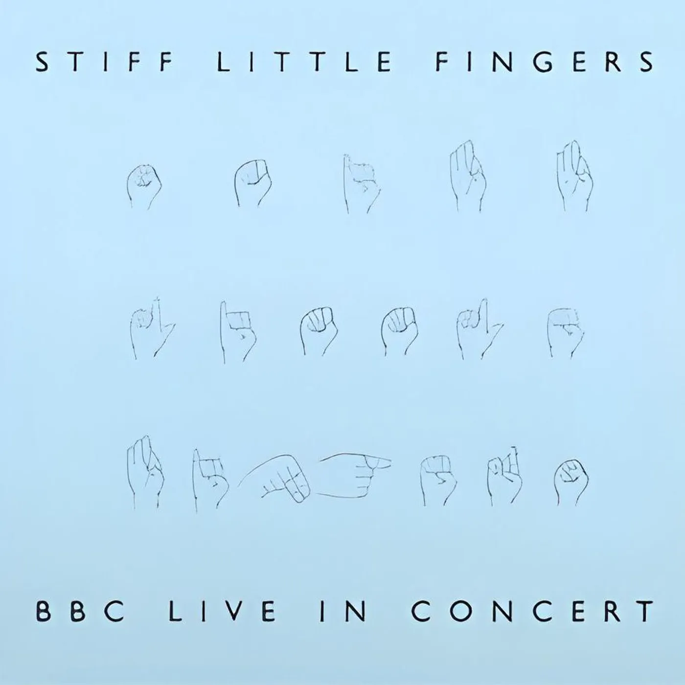 Stiff Little Fingers Bbc Live In Concert (2LP/Pale Blue/Off White) (RSD) Vinyl Record