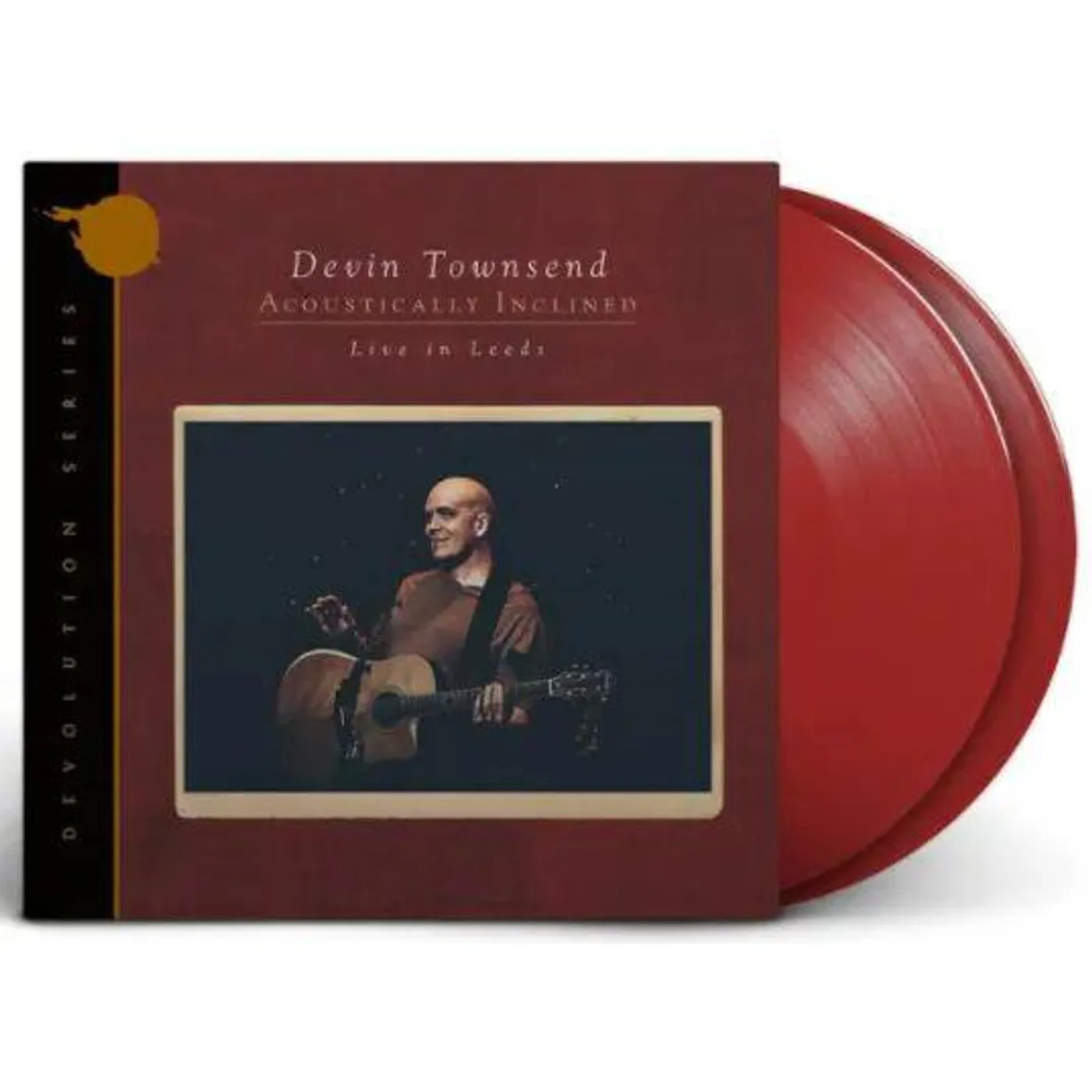 Devin Townsend Project Devolution Series #1 - Acoustically Inclined, Live In Leeds (2LP/Red) Vinyl Record