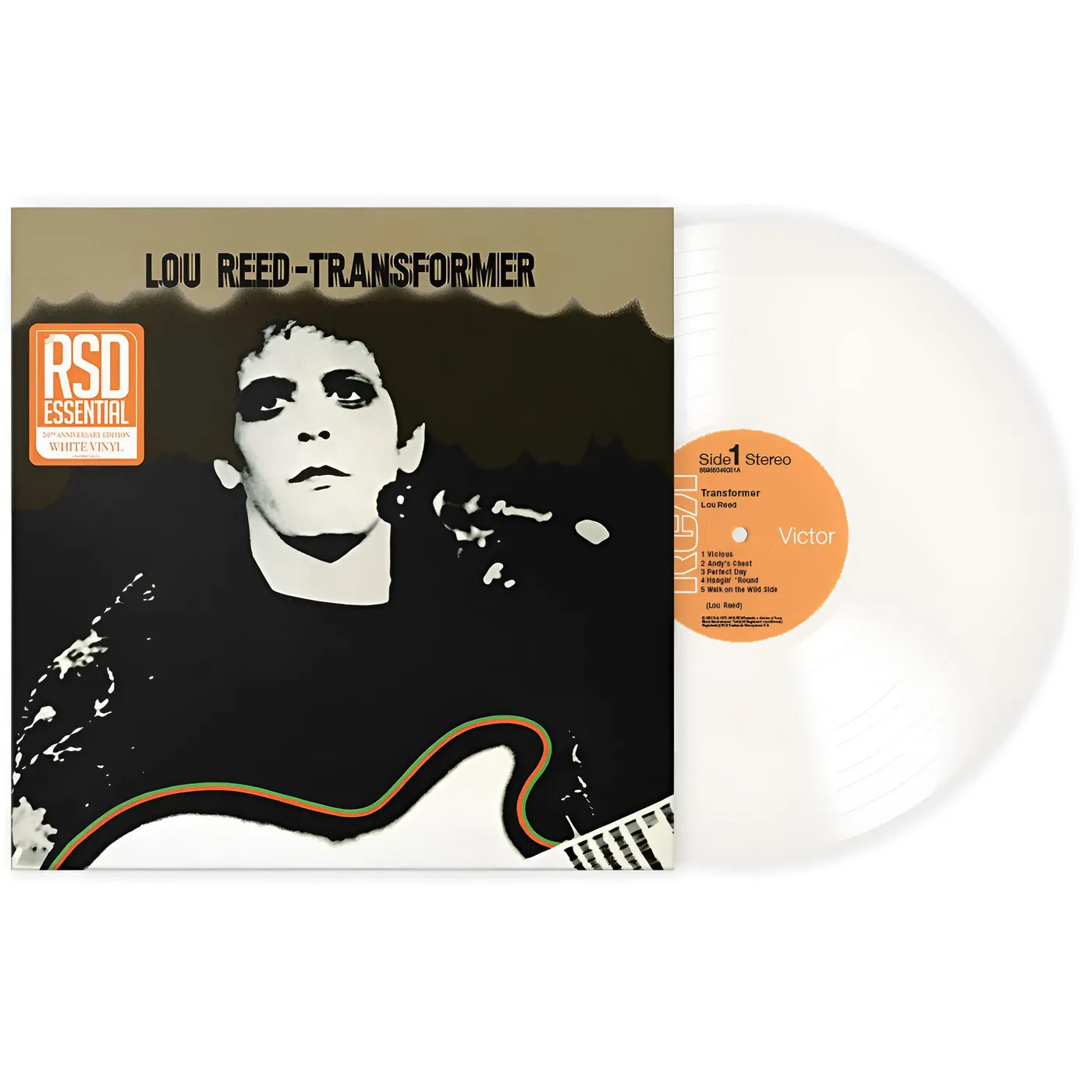 Lou Reed Transformer (50th Anniversary/White) (RSD Essential) Vinyl Record