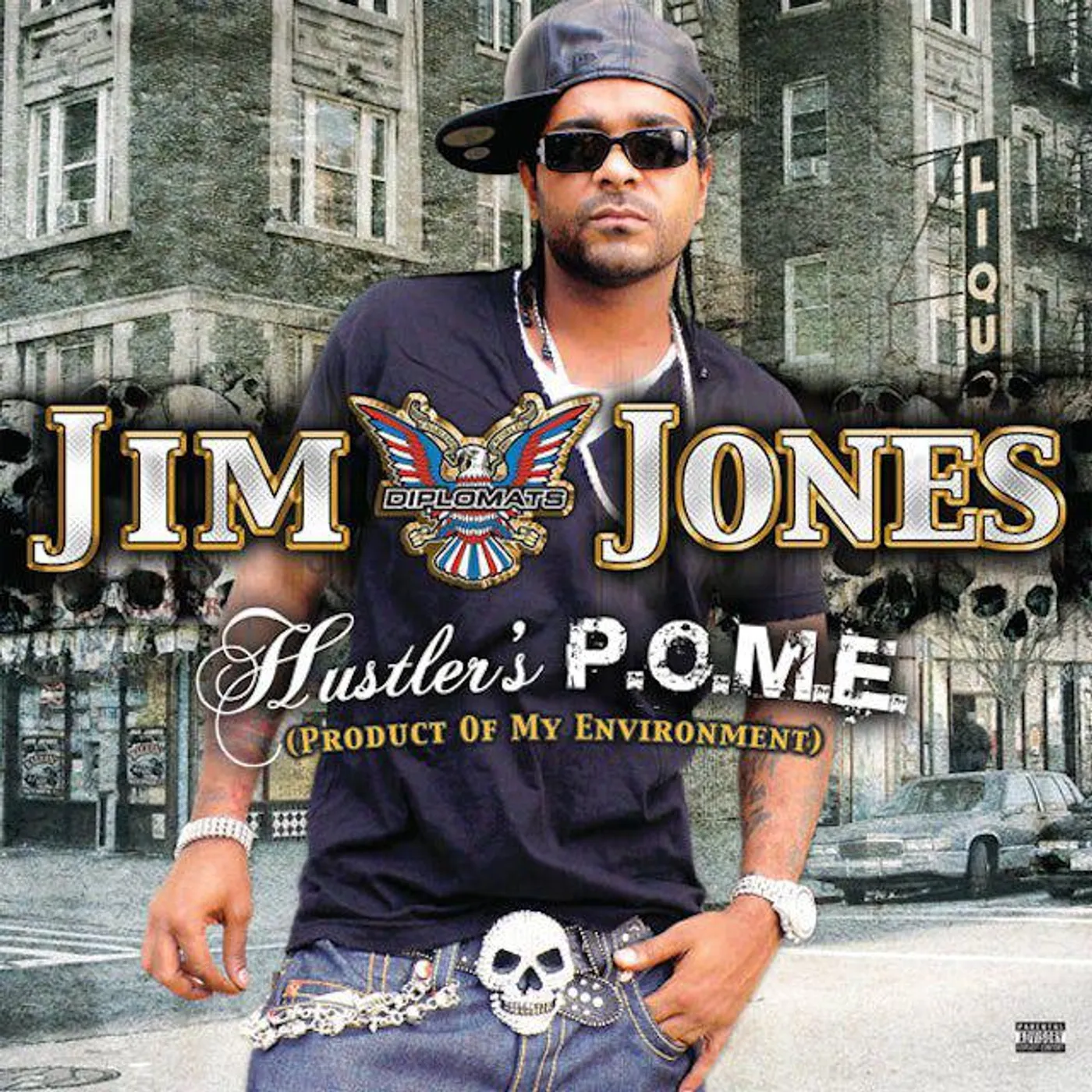 Jim Jones Hustler's P.O.M.E. (Product Of My Environment) (Gold/180G) (RSD) Vinyl Record