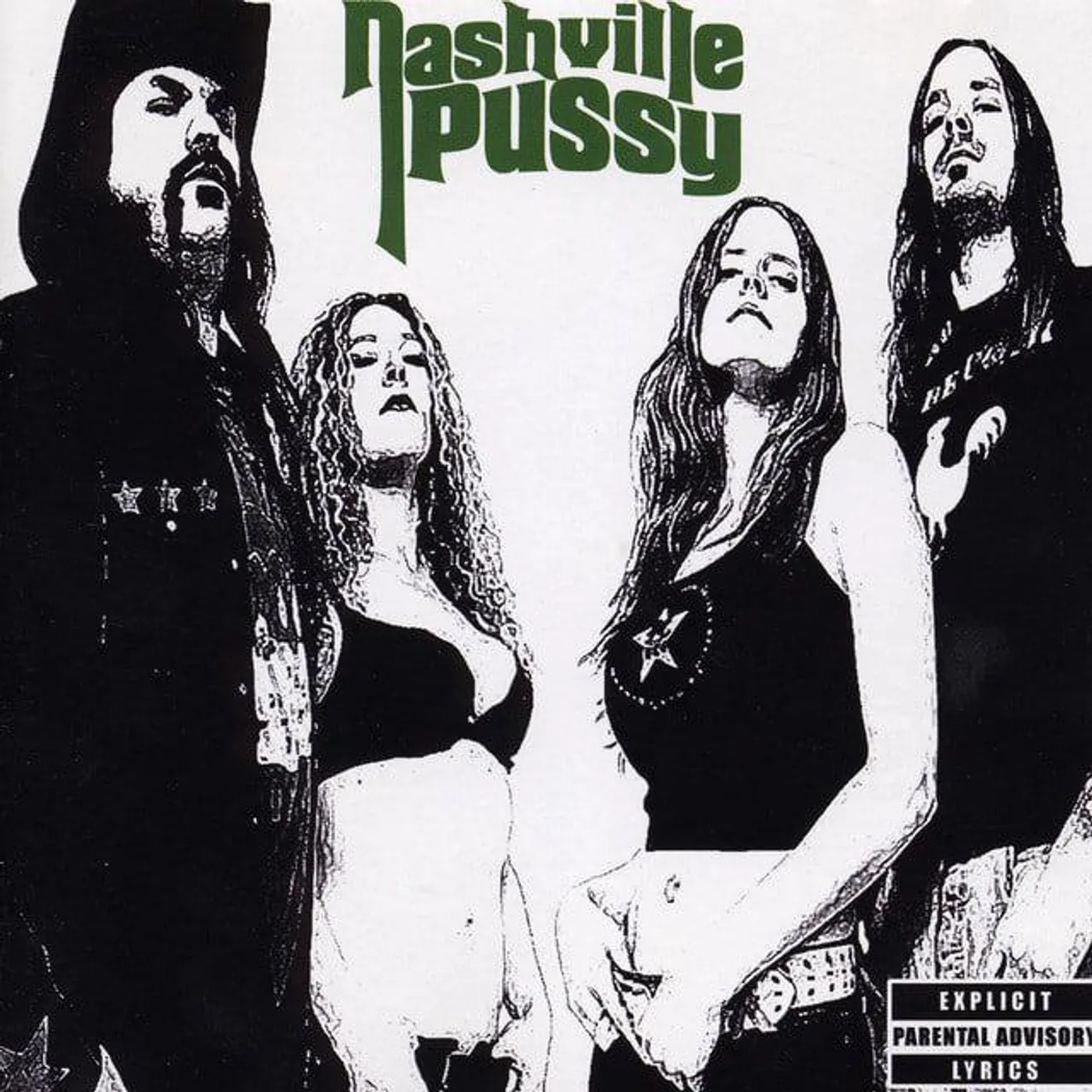 Nashville Pussy Say Something Nasty (180g/Green w/ White Marble) Vinyl Record