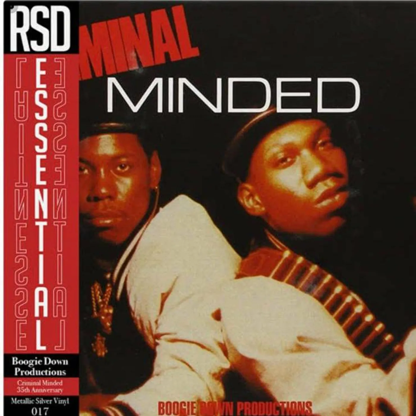 Boogie Down Productions Criminal Minded (Silver) (RSD Essential) Vinyl Record