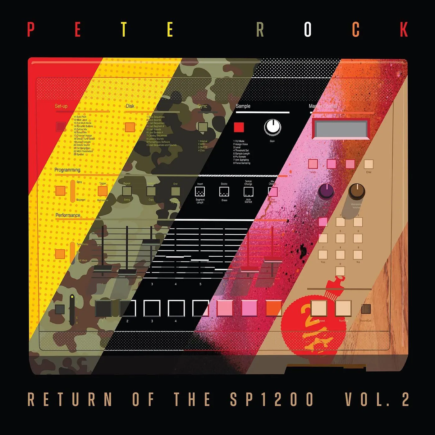 Pete Rock RETURN OF THE SP-1200 V.2 (OPAQUE RED VINYL) (RSD) Vinyl Record