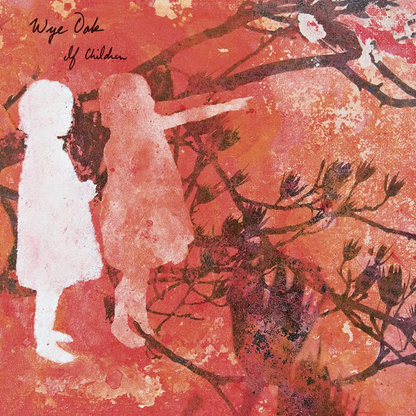 Wye Oak IF CHILDREN (REISSUE/RED & WHITE SPLATTER VINYL) (RSD) Vinyl Record