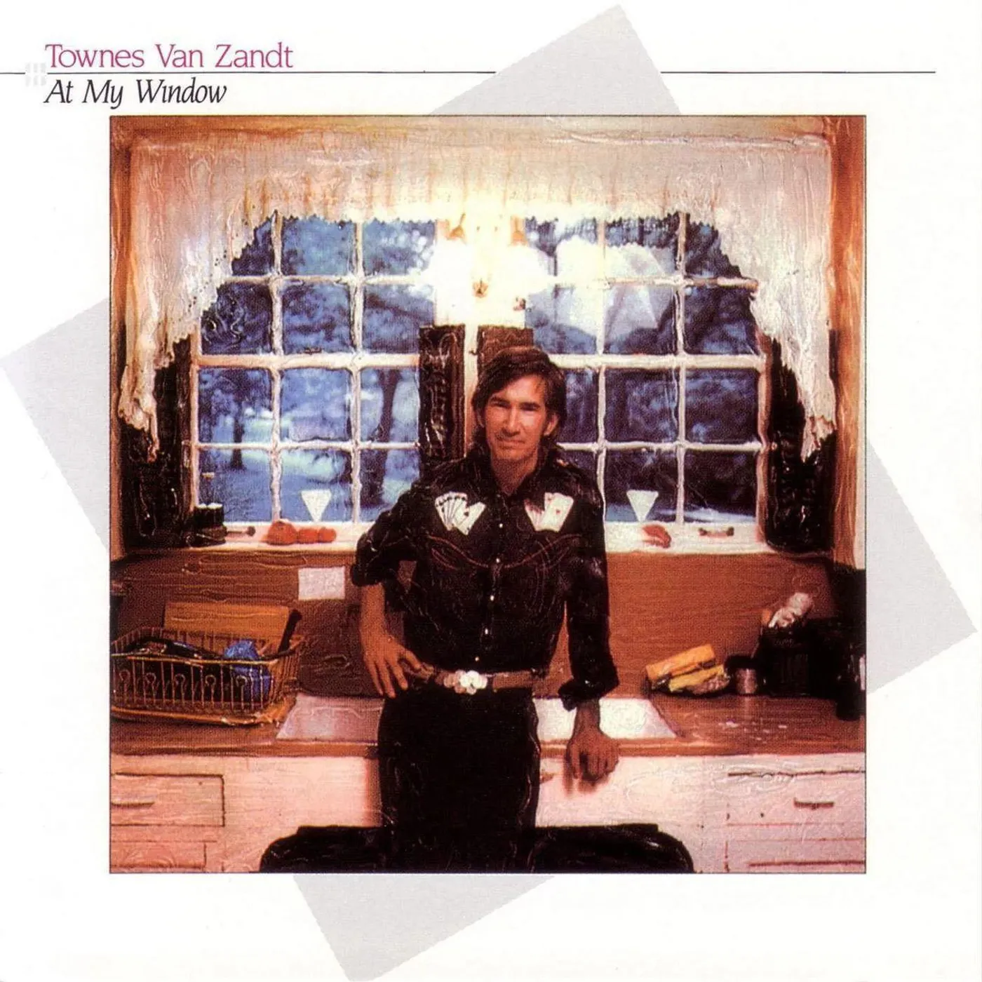 Townes Van Zandt At My Window (35Th Anniversary Edition/Sky Blue Vinyl) (RSD) Vinyl Record