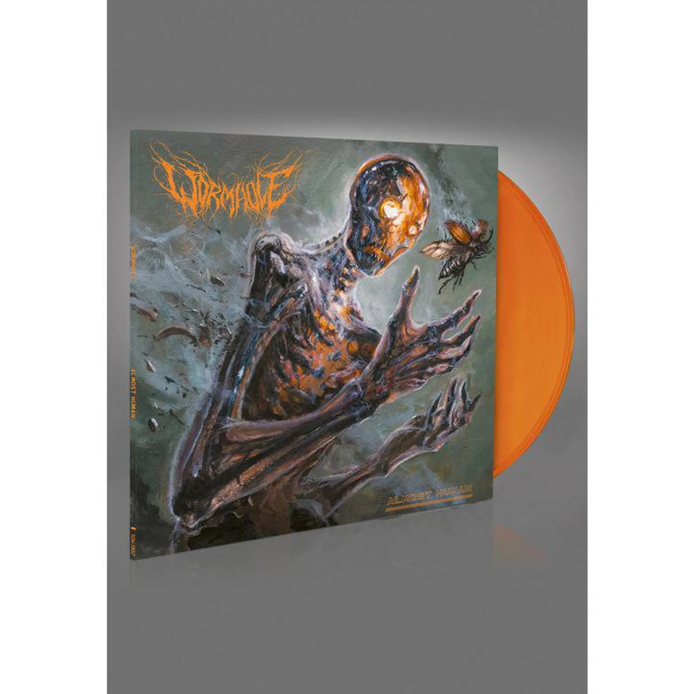Wormhole Almost Human (Orange Vinyl Record) 