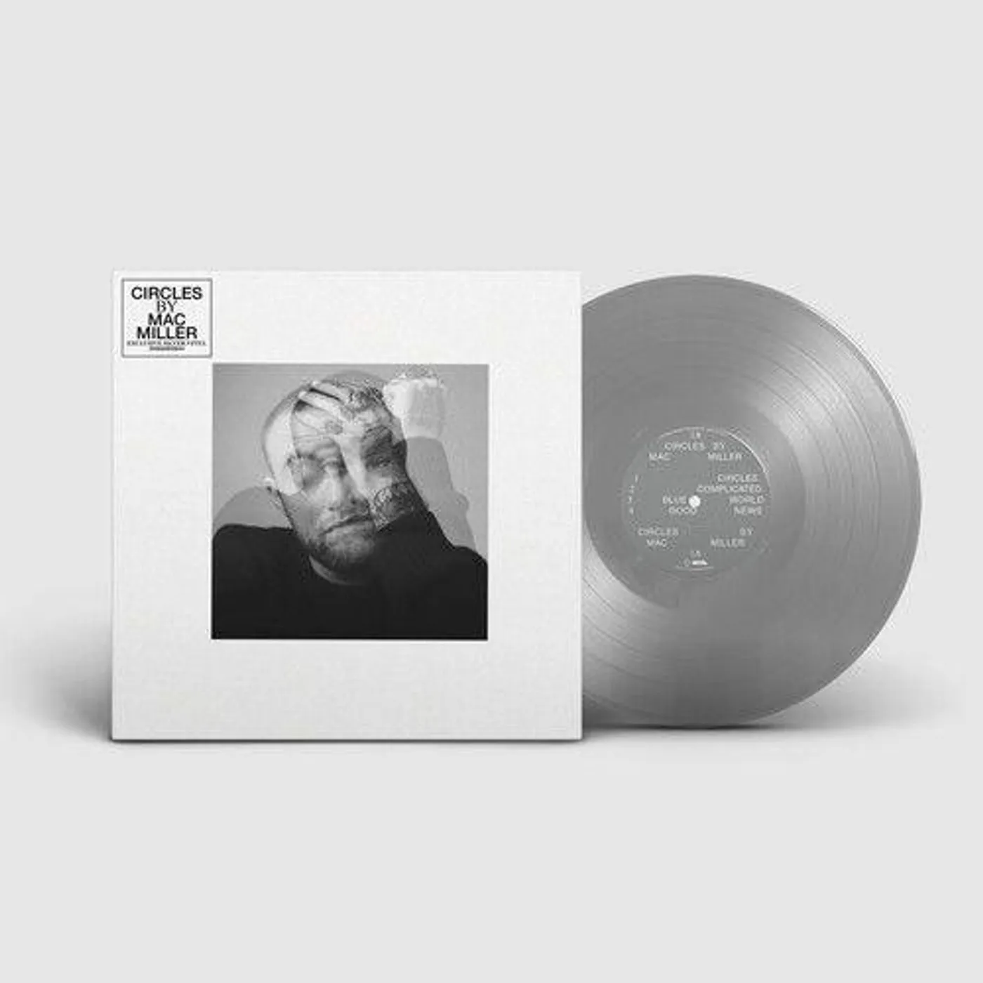 Mac Miller Circles (Silver Opaque ) (I) Vinyl Record