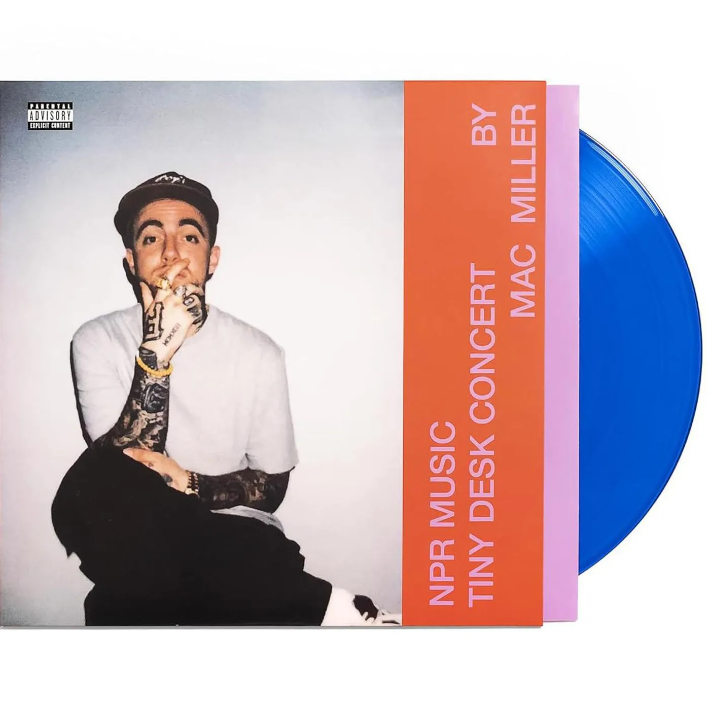 Mac Miller NPR Music Tiny Desk Concert (Translucent Blue/B-side Etching/Insert) Vinyl Record