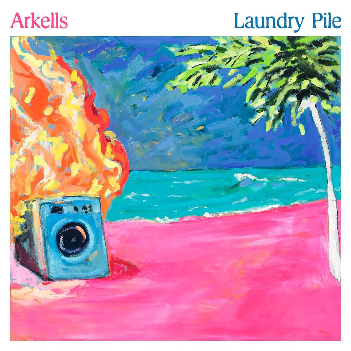 Arkells Laundry Pile (Pink) Vinyl Record