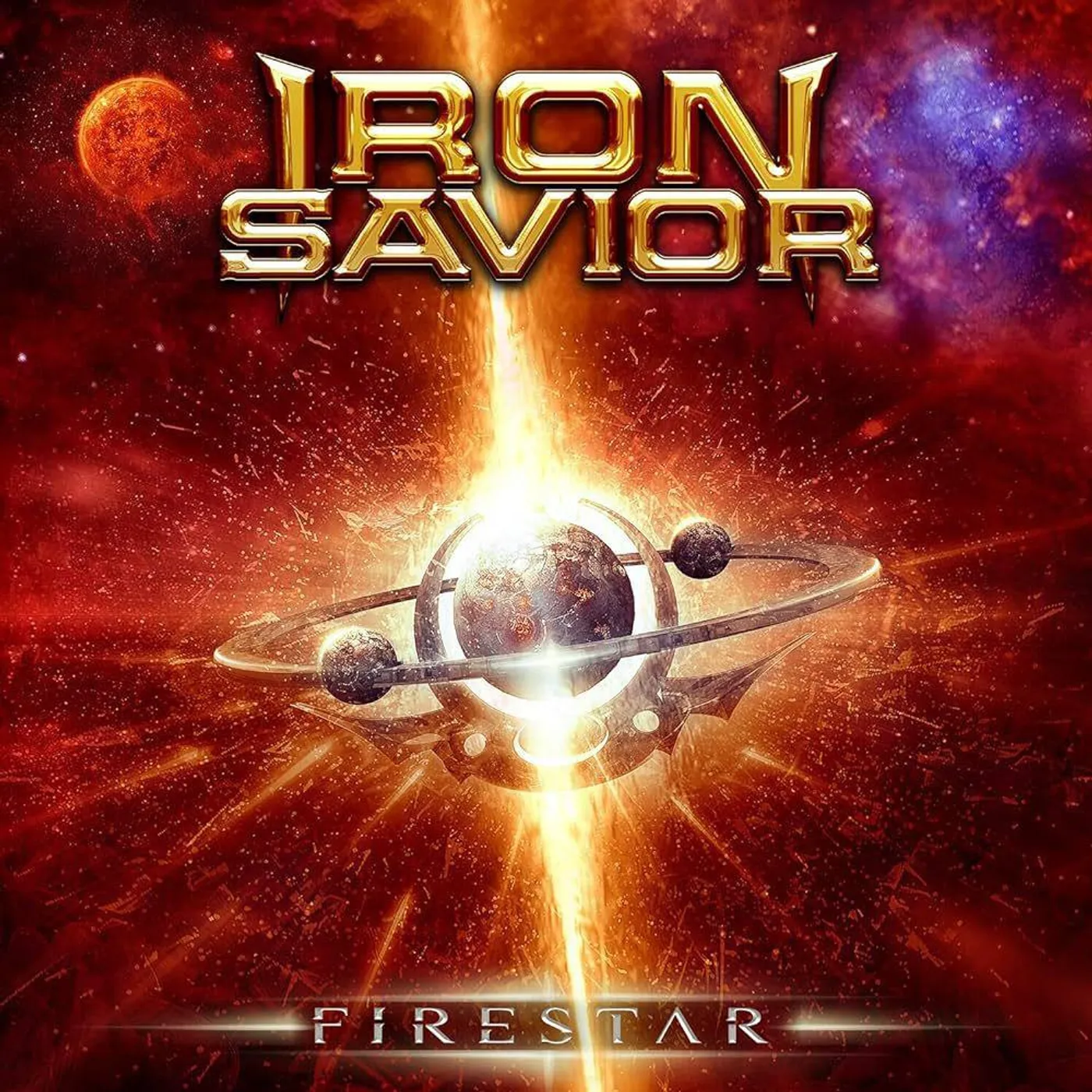 Iron Savior Firestar (Coloured) Vinyl Record