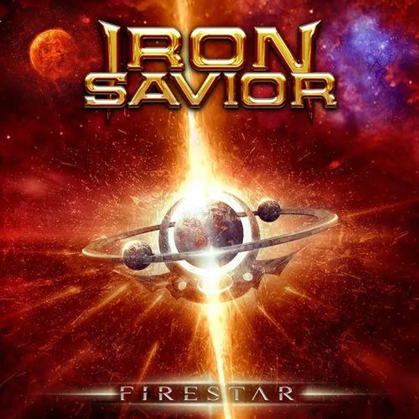 Iron Savior Firestar (Coloured) Vinyl Record