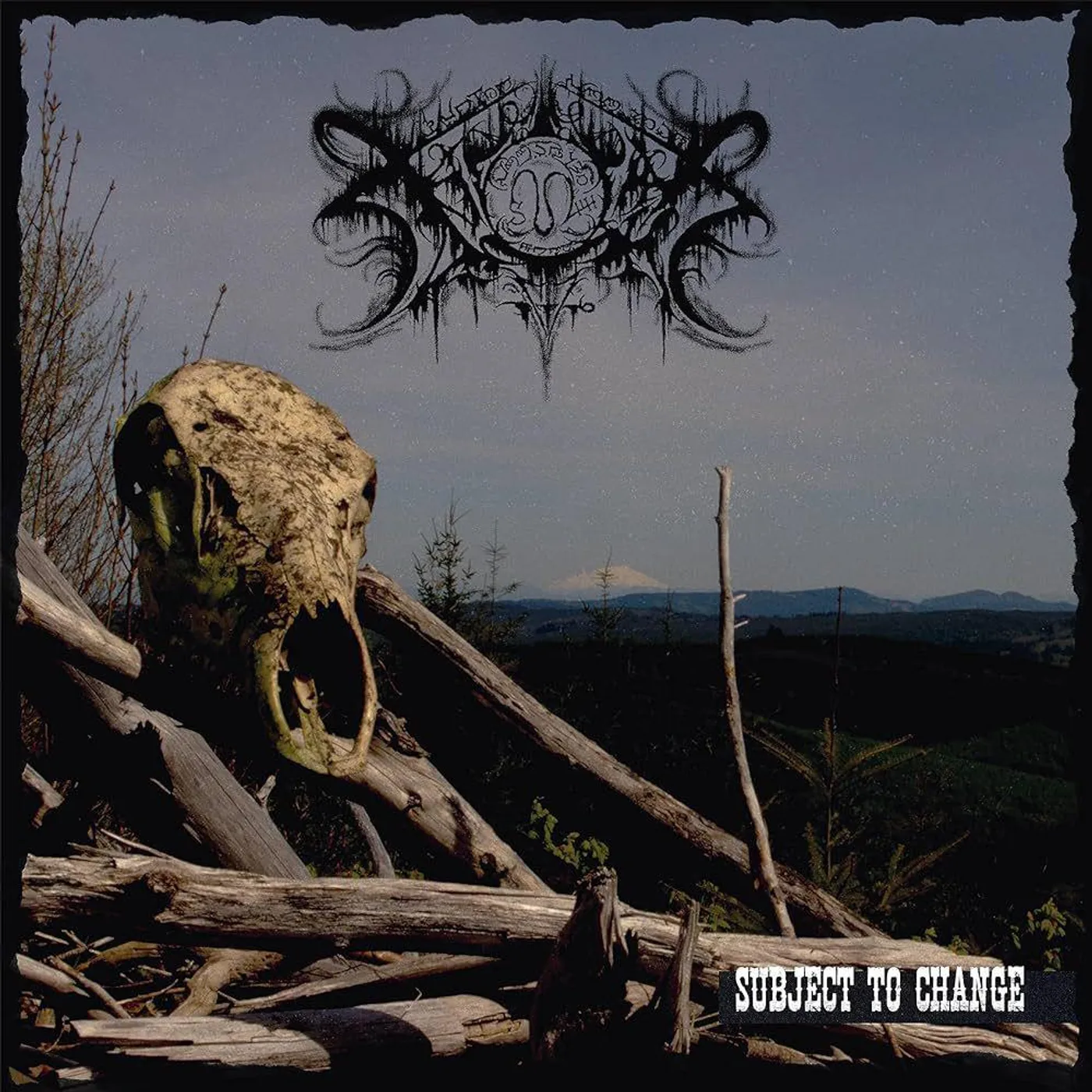 Xasthur Subject To Change (Blue/Purple/White Vinyl Record)