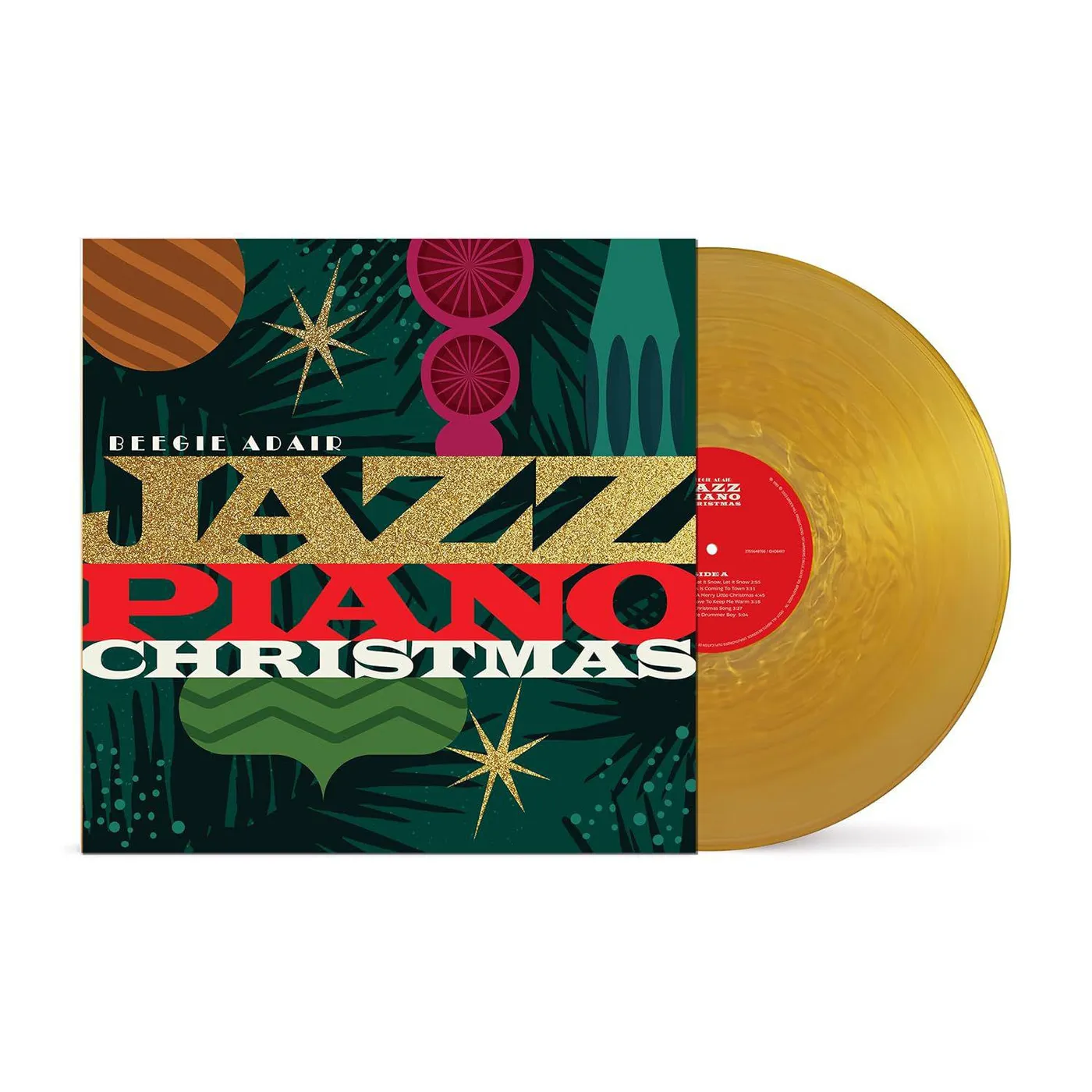 Beegie Adair Jazz Piano Christmas (Translucent Gold LP) Vinyl Record