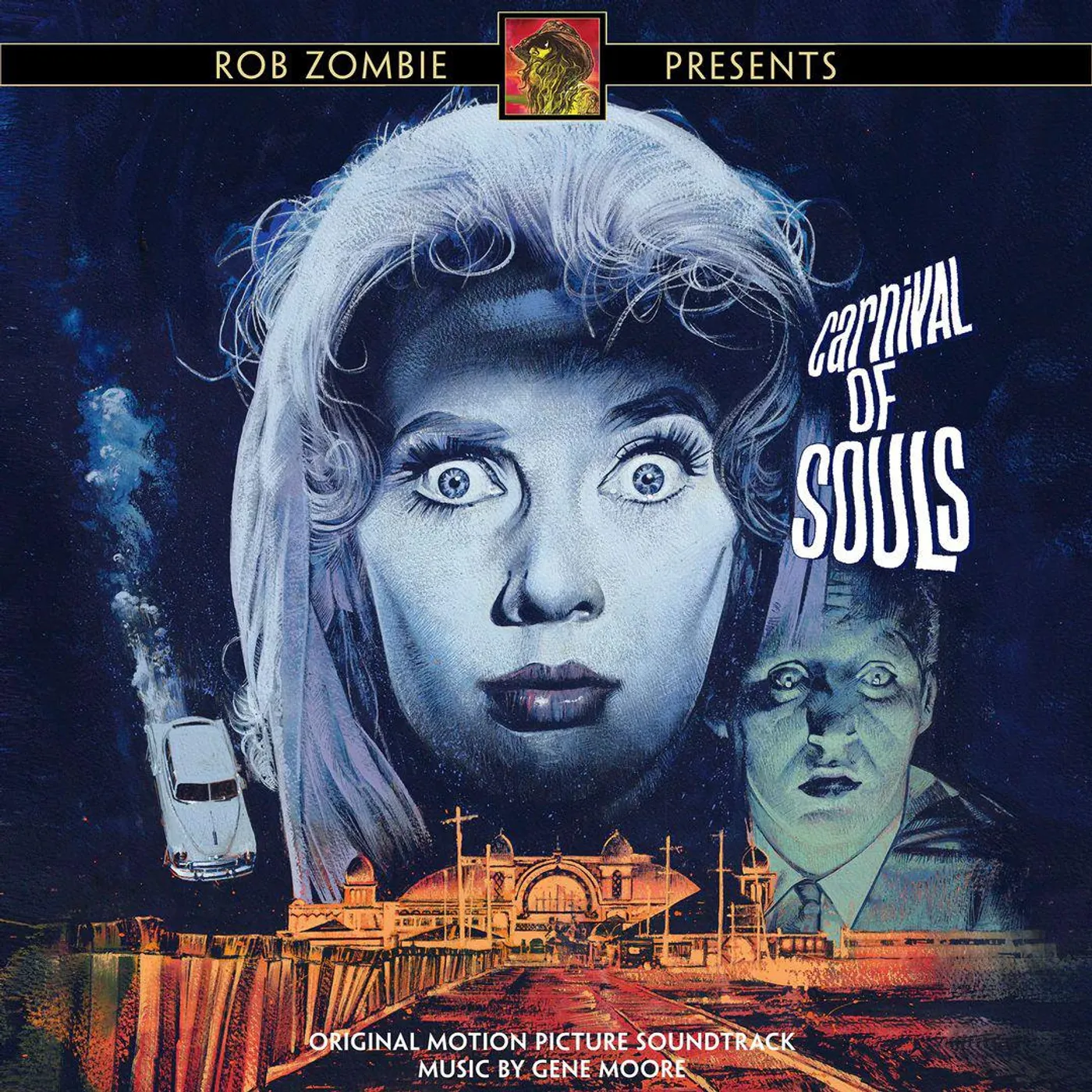 Gene Moore Carnival Of Souls (Blue) Vinyl Record