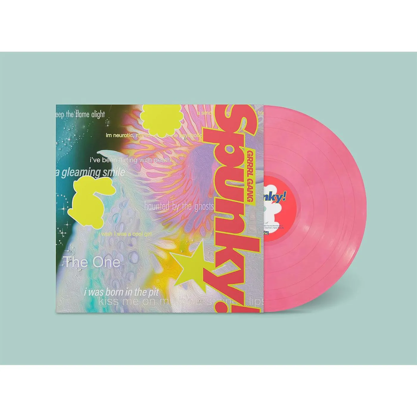 Grrrl Gang Spunky! (Opaque Pink) Vinyl Record