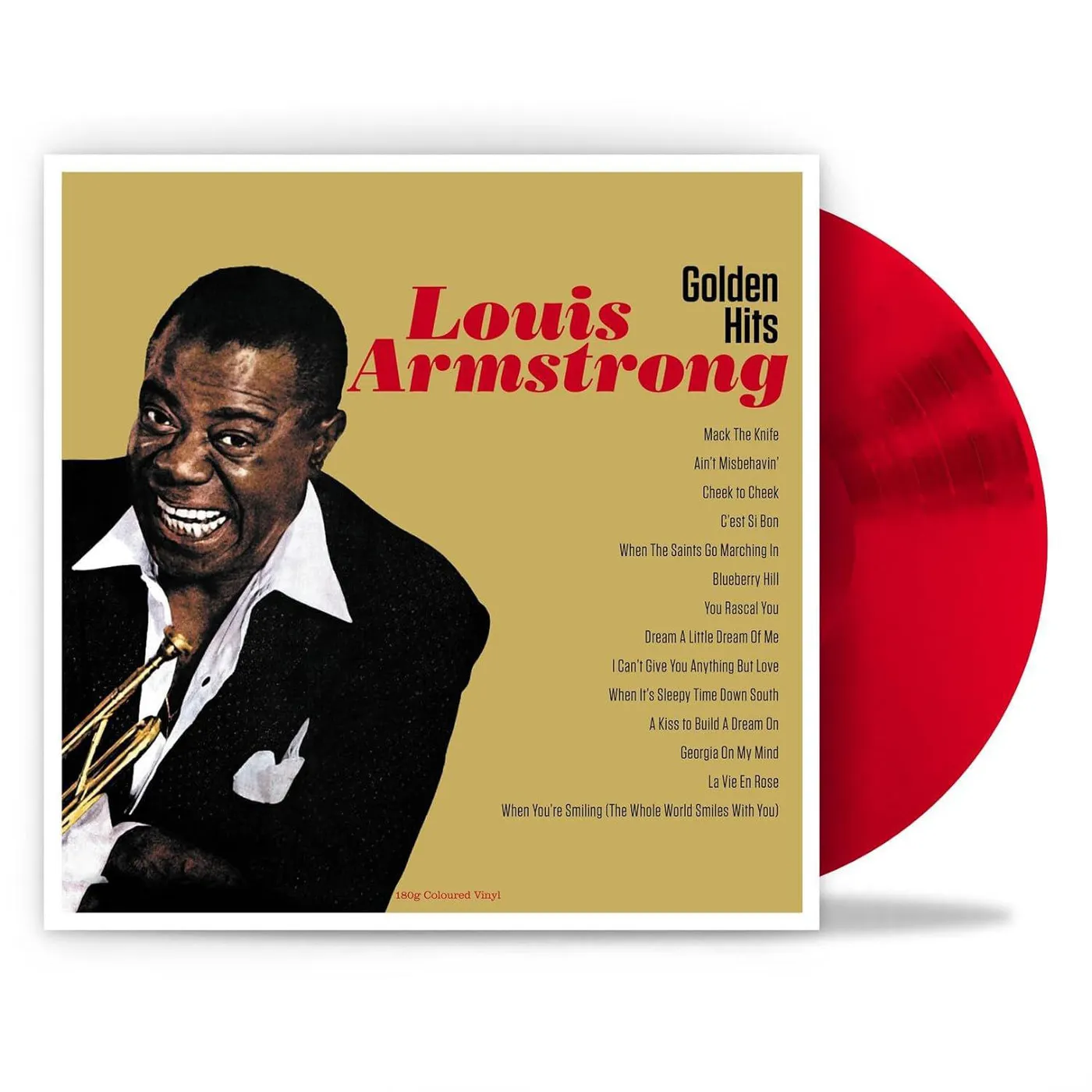 Louis Armstrong Golden Hits (180g/Red) Vinyl Record
