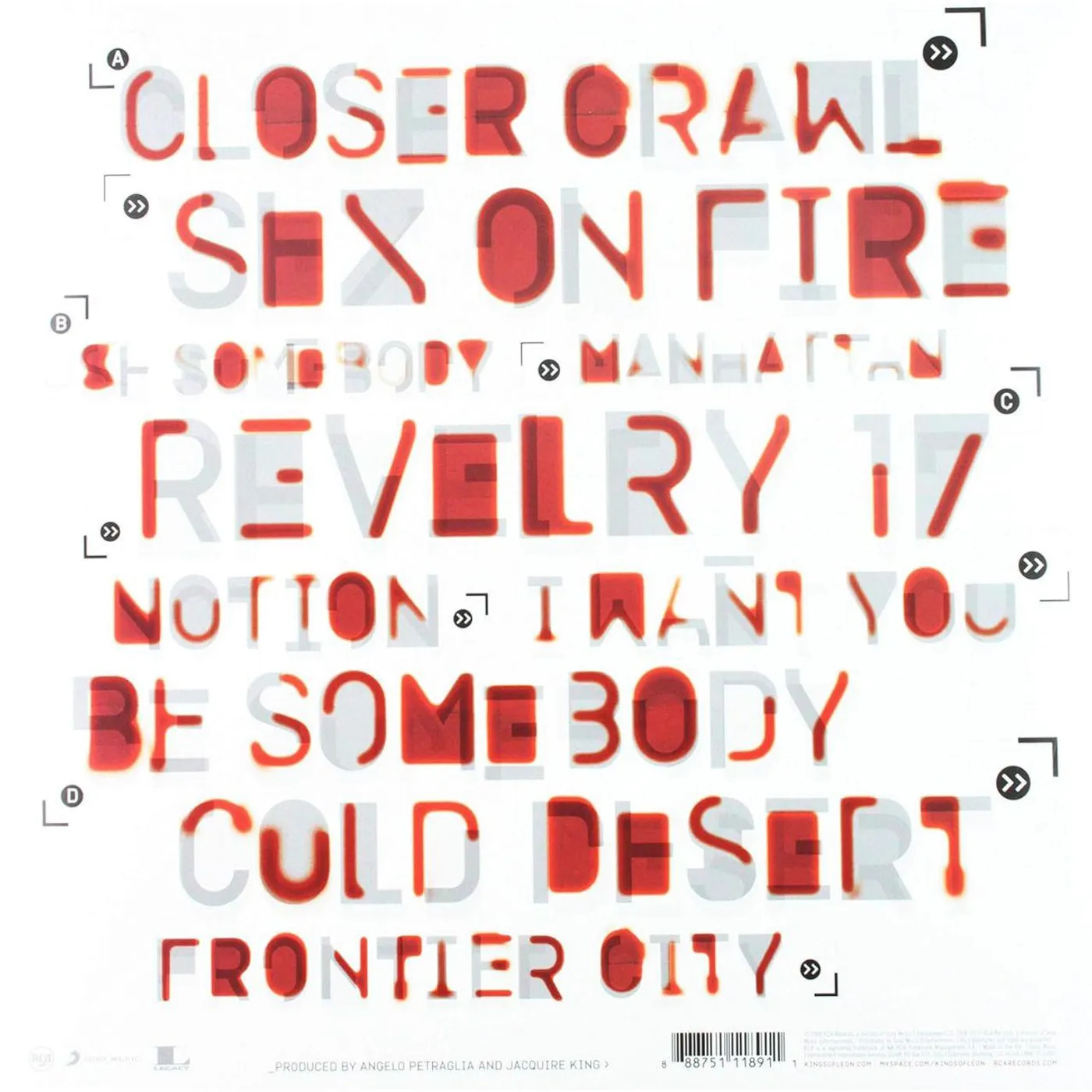 Kings of Leon Only By The Night Vinyl Record