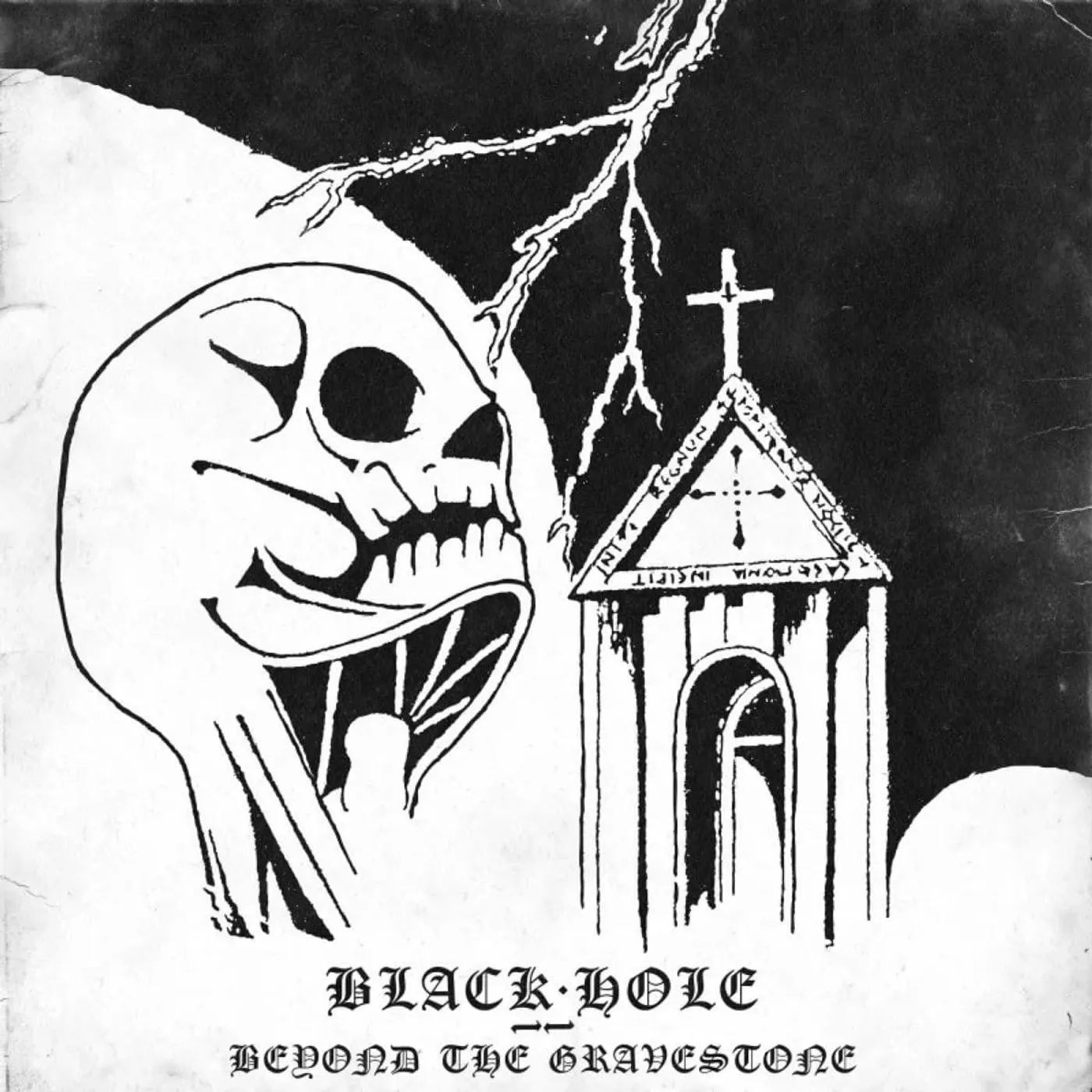 BLACK HOLE BEYOND THE GRAVESTONE Vinyl Record