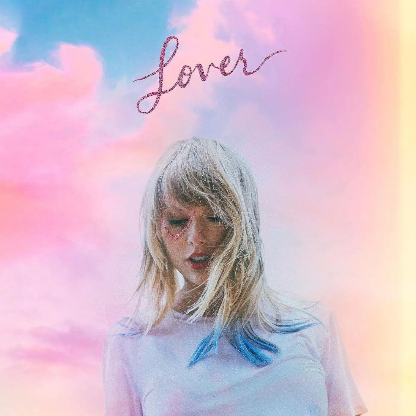 Taylor Swift Lover (Pink, Blue) Vinyl Record