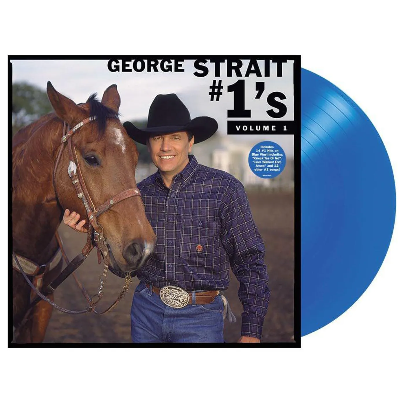 George Strait #1's Volume 1 (Blue) Vinyl Record