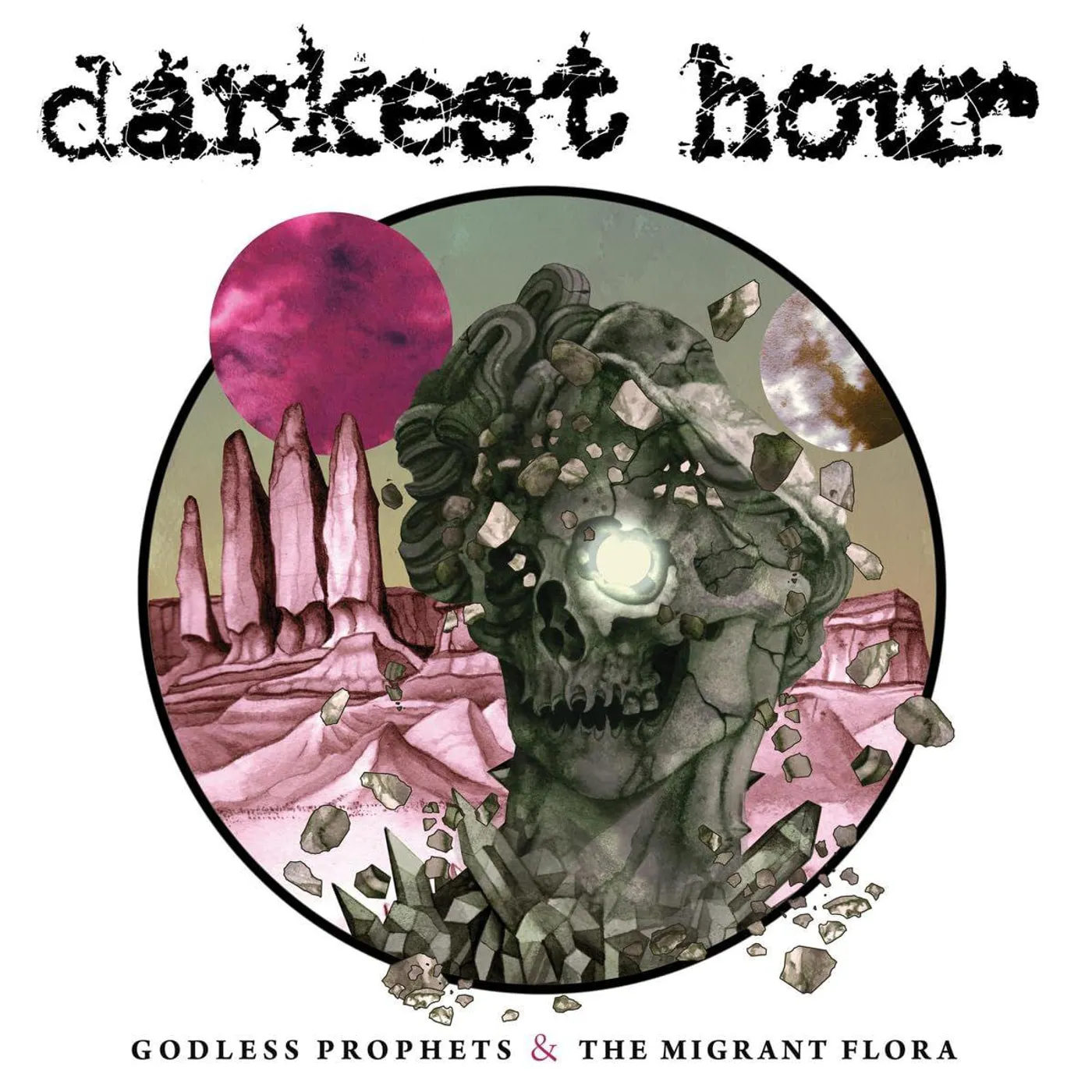 Darkest Hour Godless Prophets & The Migrant Flora  (Clear Vinyl Record)