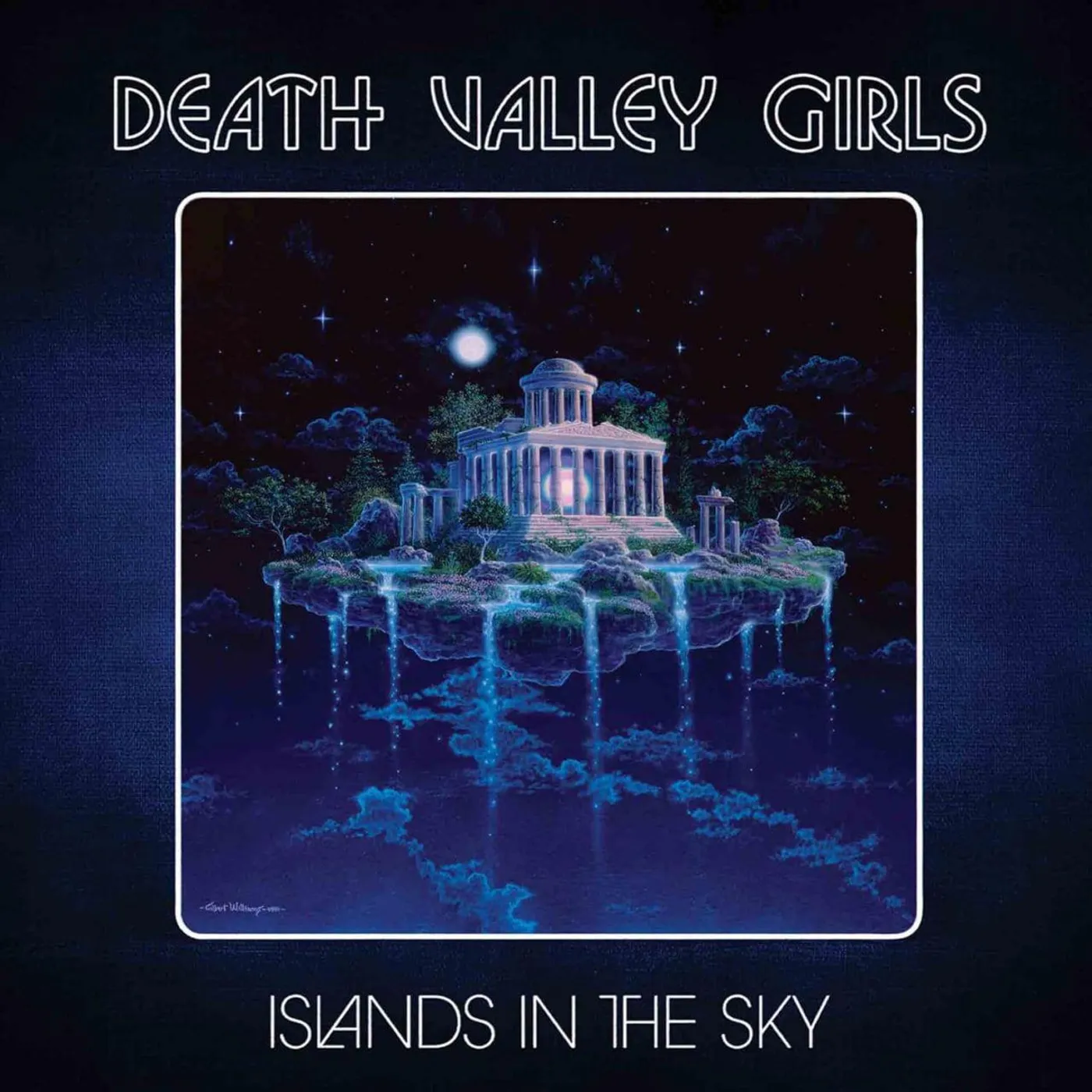 Death Valley Girls Islands In The Sky (Grimace Purple W/ Silver) Vinyl Rercord