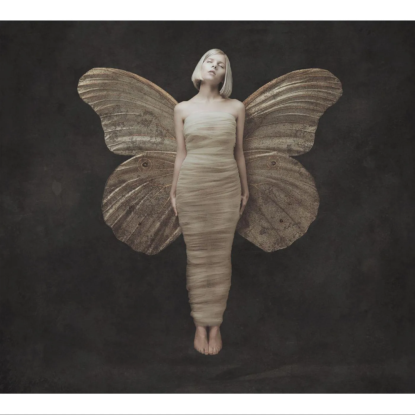 AURORA All My Demons Greeting Me As A Friend (Opaque Yellow) Vinyl Record