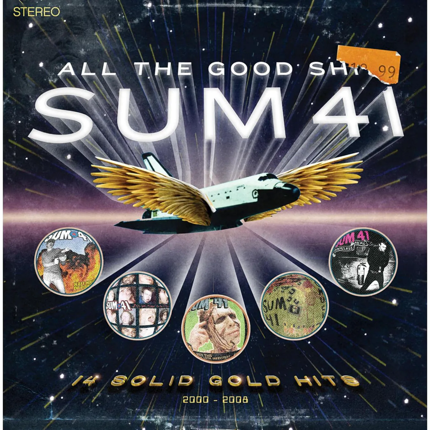 Sum 41 All The Good Sh**: 14 Solid Gold Hits 2001-2008 Vinyl Record