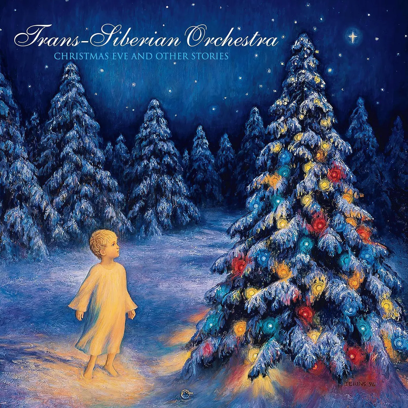 Trans-Siberian Orchestra Christmas Eve & Other Stories (Clear/2LP) (ATL75) Vinyl Record