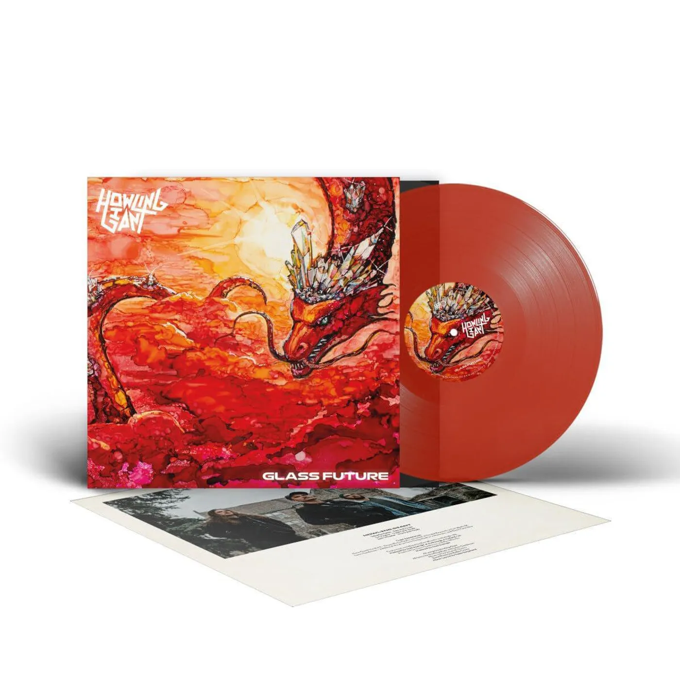 Howling Giant Glass Future (Red) Vinyl Record