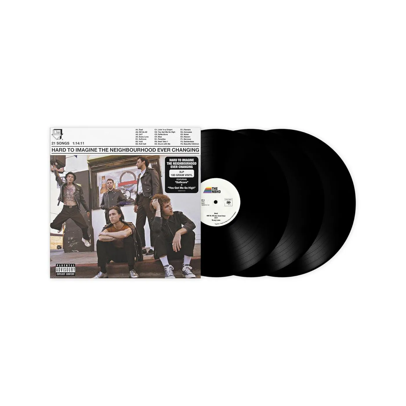 Hard To Imagine The Neighbourhood Ever Changing (X) (3LP) Vinyl Record