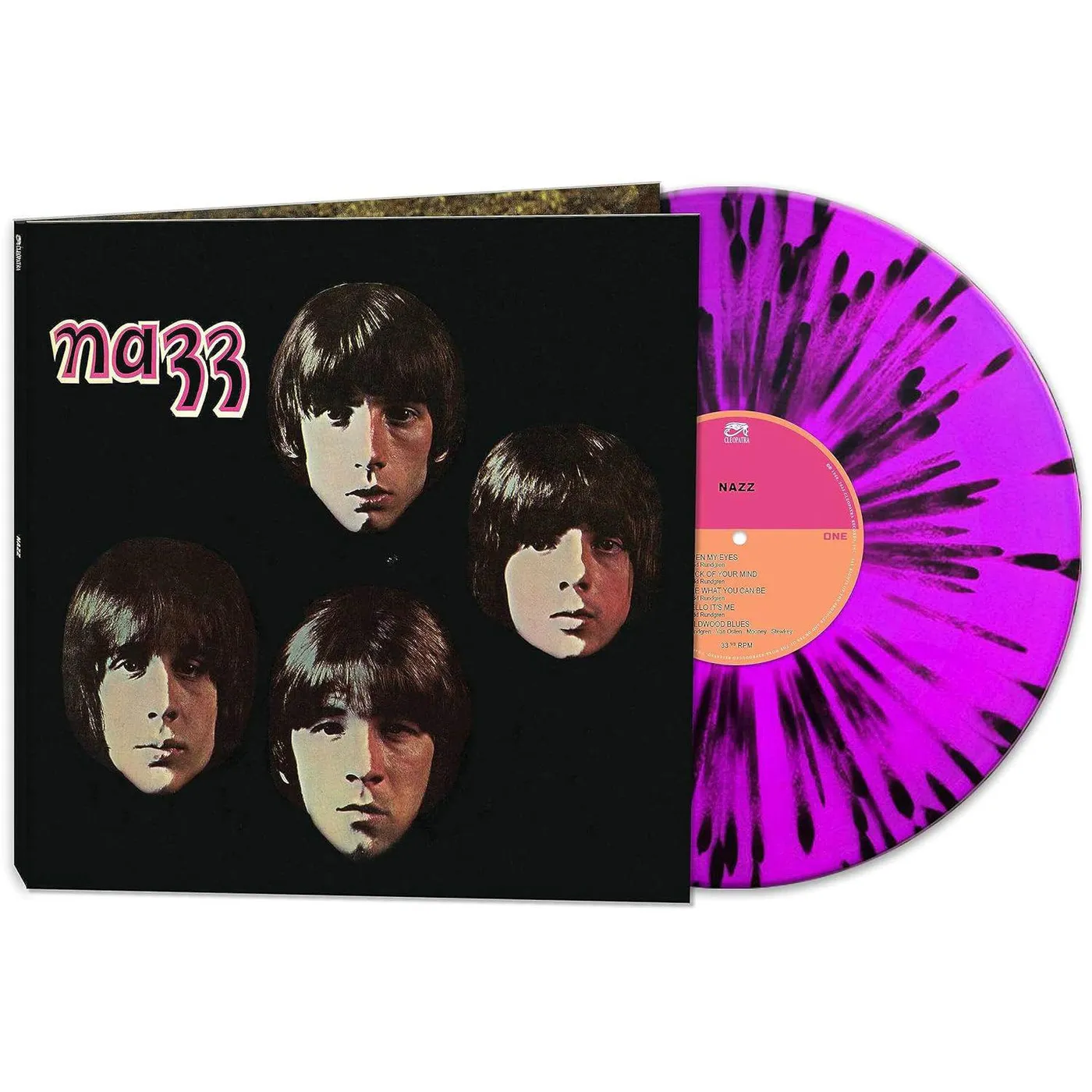 Nazz S/T (Black/Purple Splatter) Vinyl Record