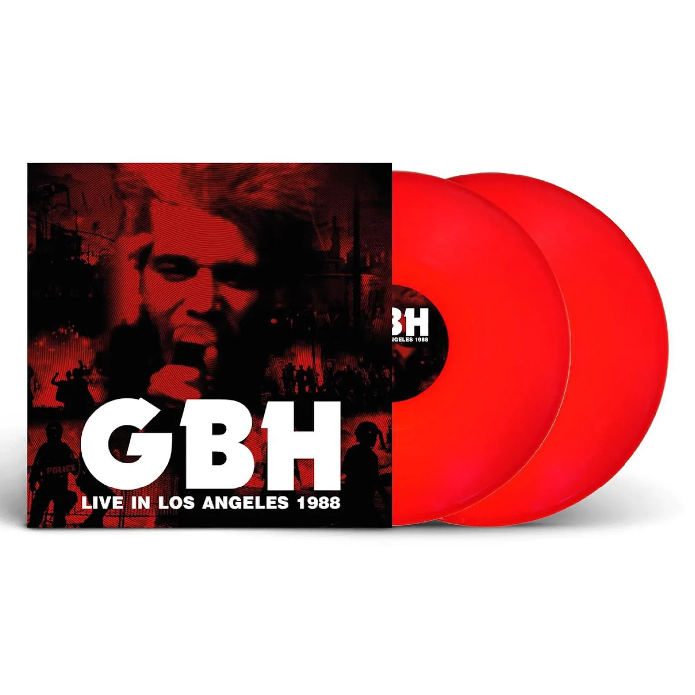 G.B.H. Live In Los Angeles 1988 (2LP/Red) Vinyl Record