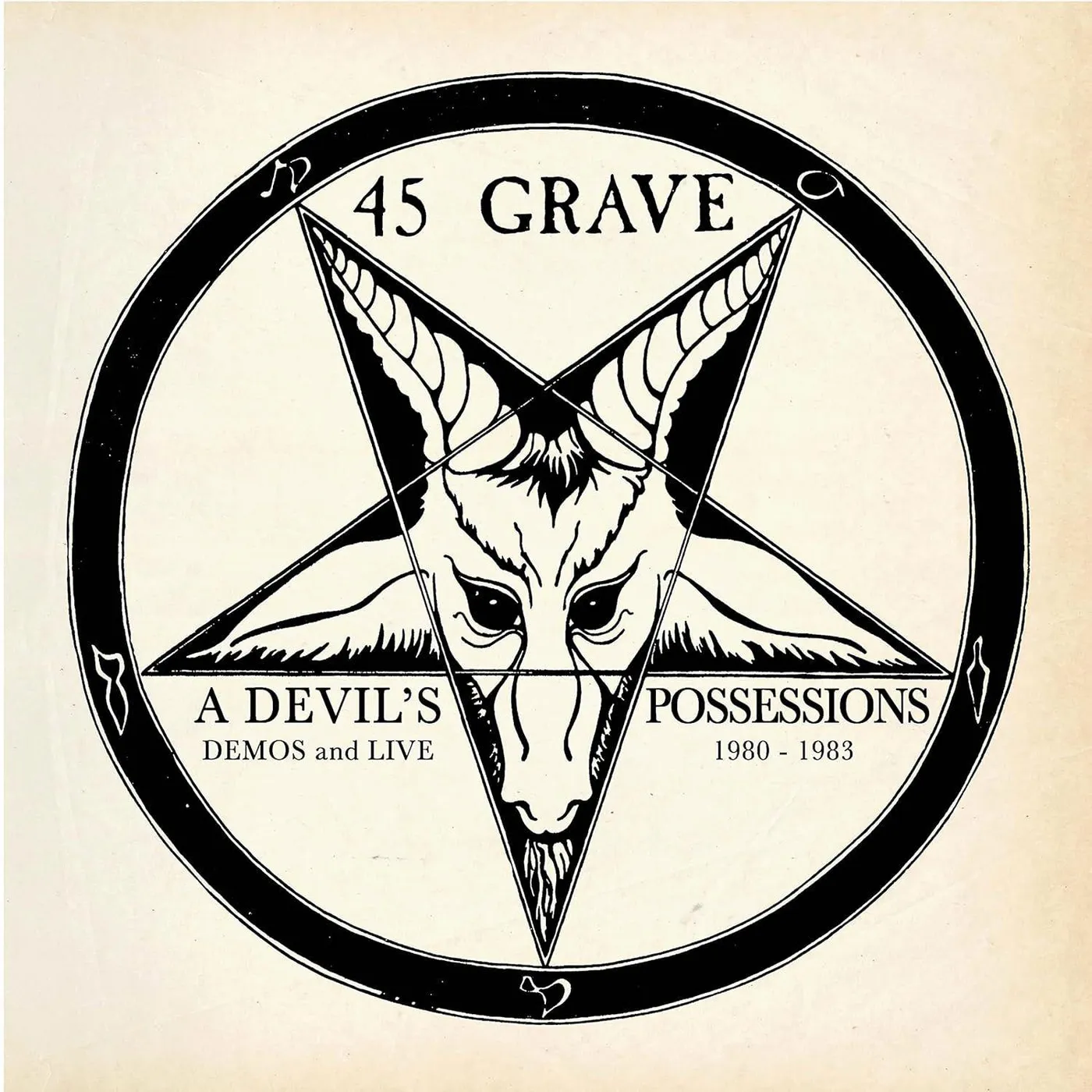 45 Grave Devil's Possessions - Demos & Live 1980-1983 Vinyl Record
