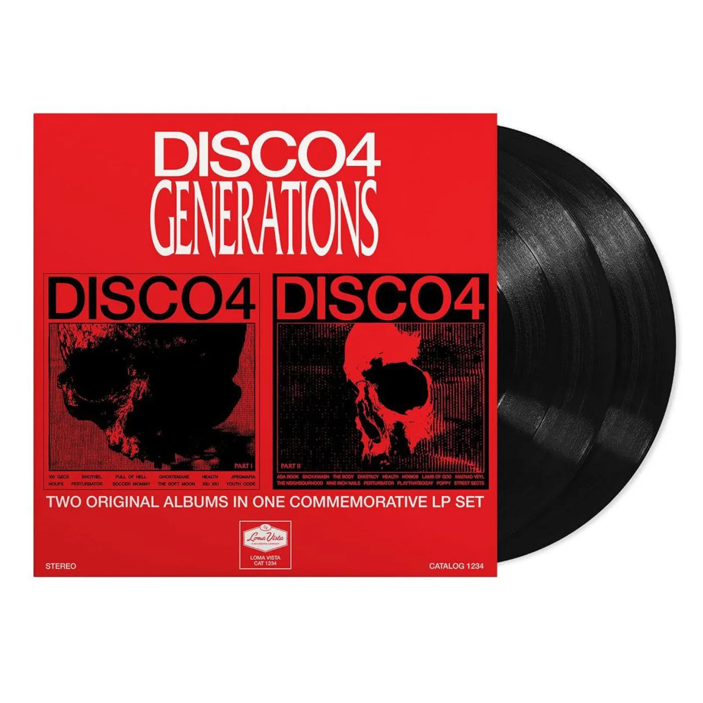HEALTH GENERATIONS EDITION: DISCO4 - PART I & DISCO4 - PART II (2LP) Vinyl Record