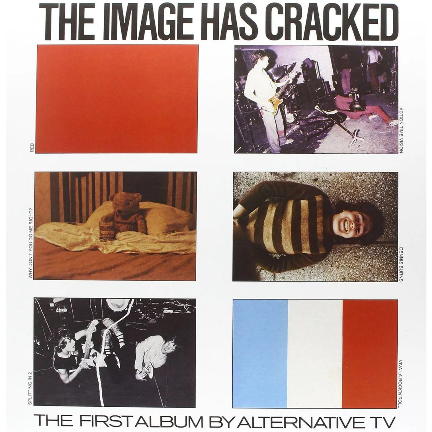 Alternative TV The Image Has Cracked (Red) Vinyl Record