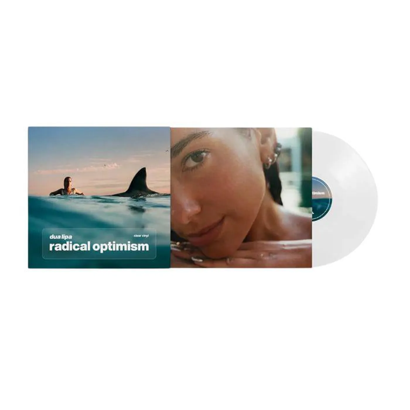 Dua Lipa Radical Optimism (Clear) Vinyl Record