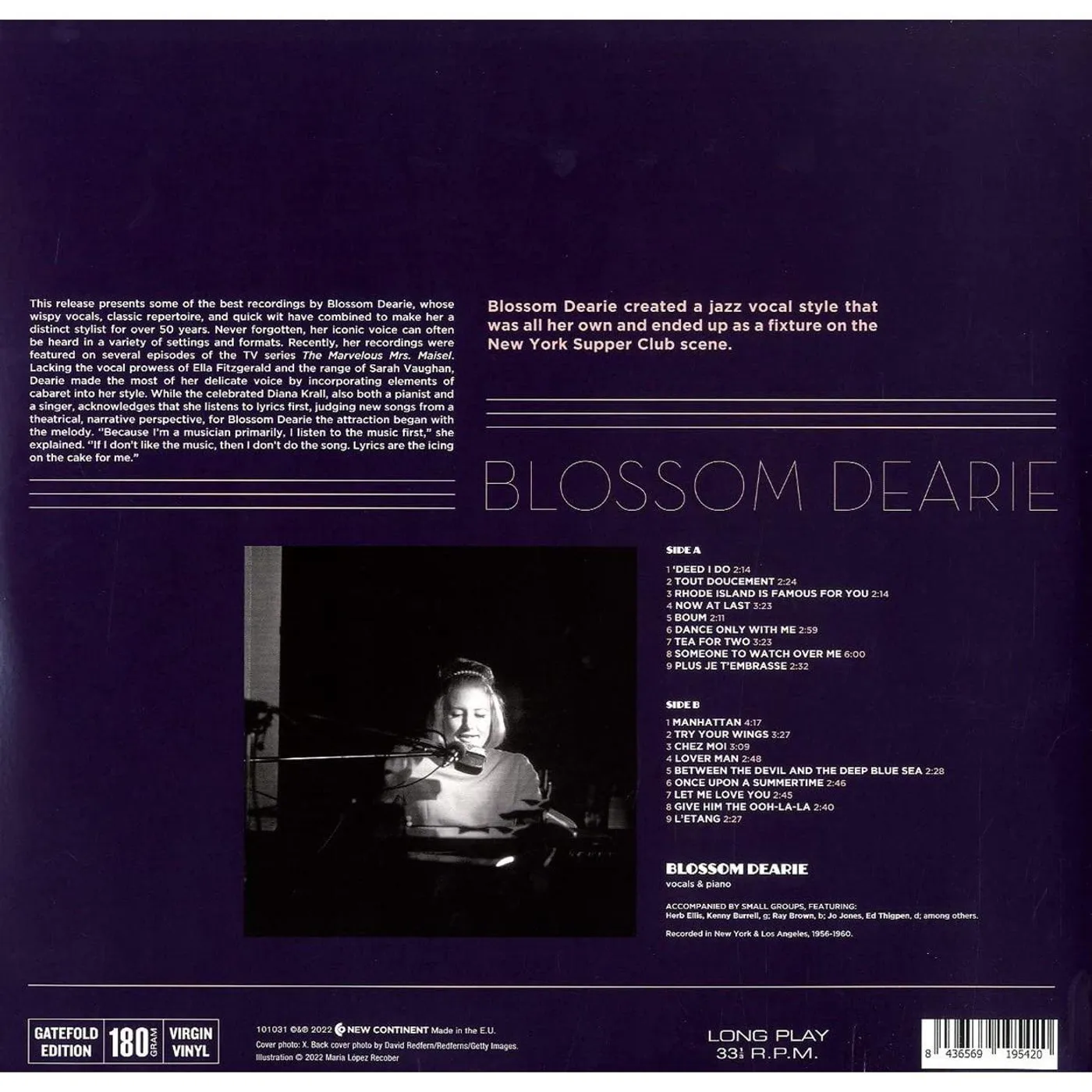 Blossom Dearie Hits (Limited/180g) Vinyl Record