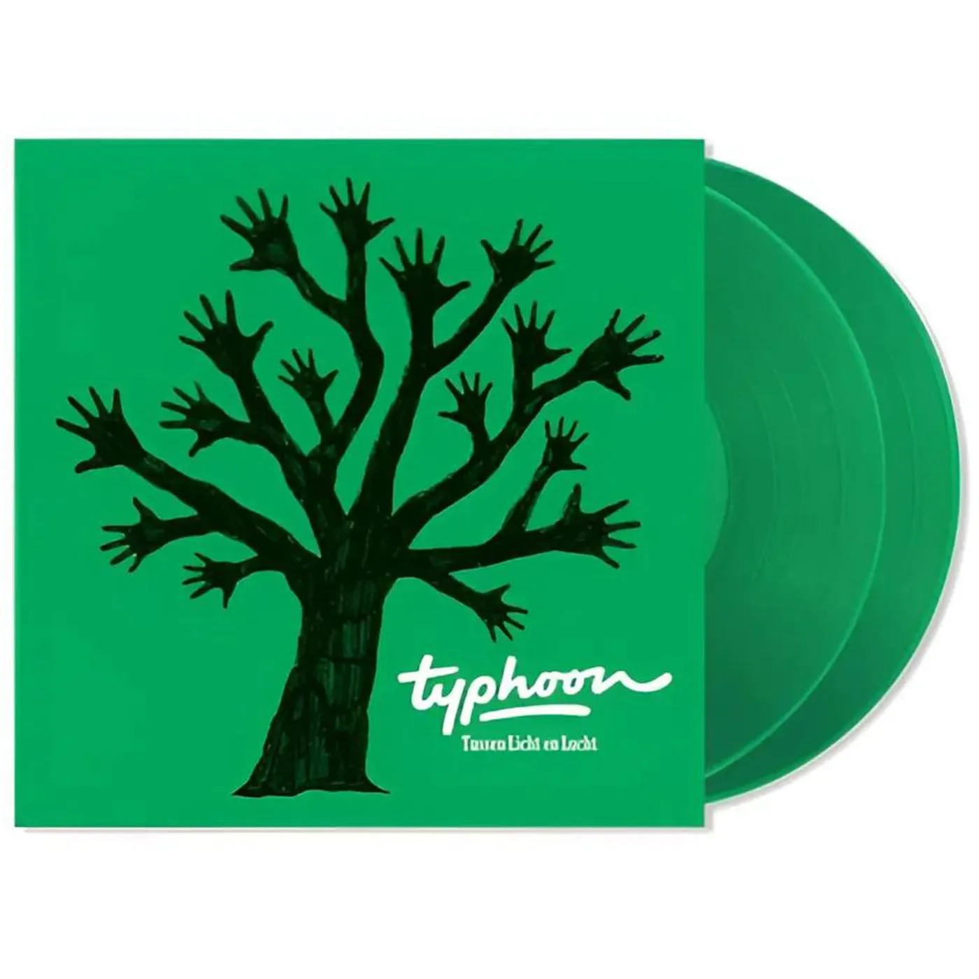 Typhoon Tussen Licht En Lucht (180G/Transparent Green/2LP) Vinyl Record