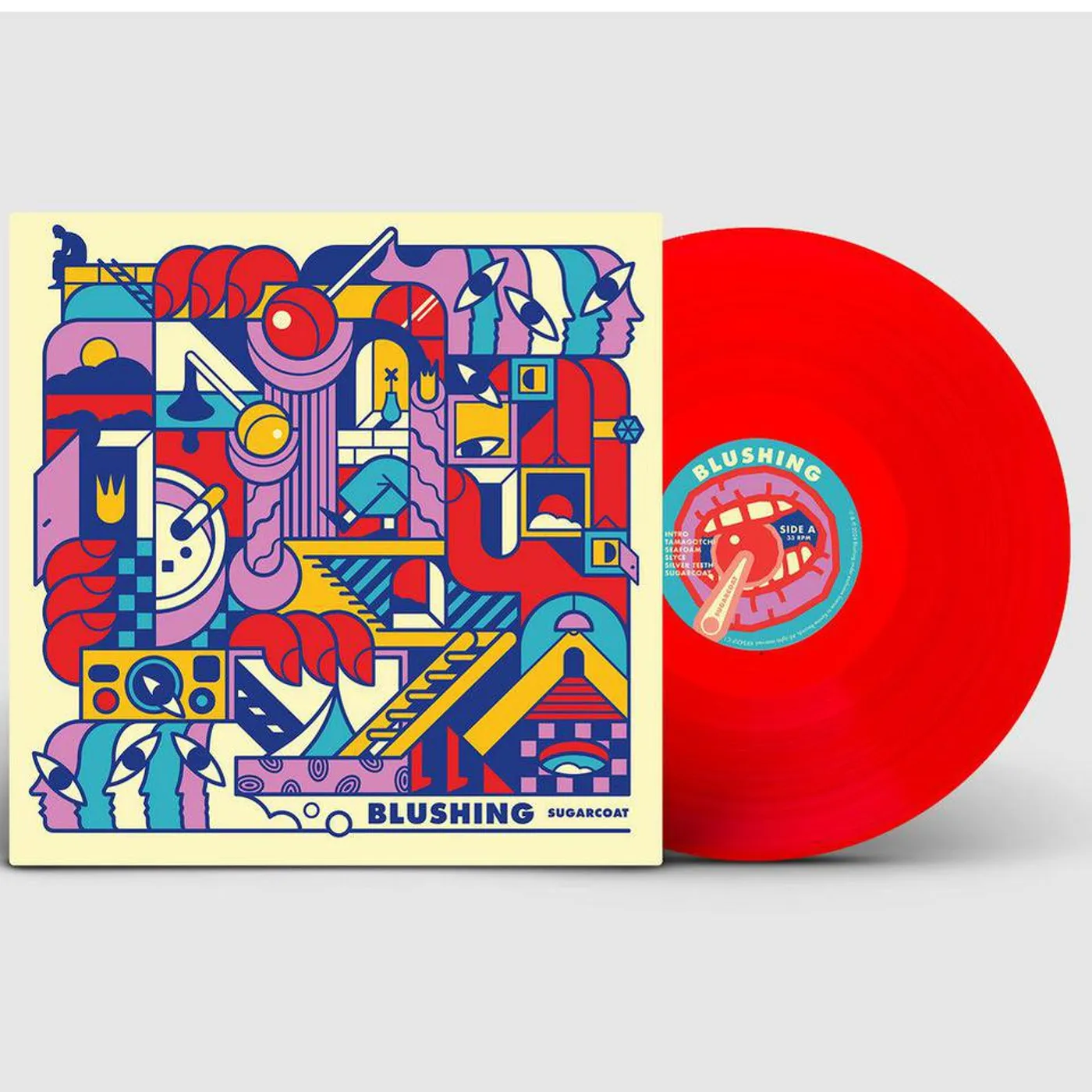 Blushing Sugarcoat (Red) Vinyl Record