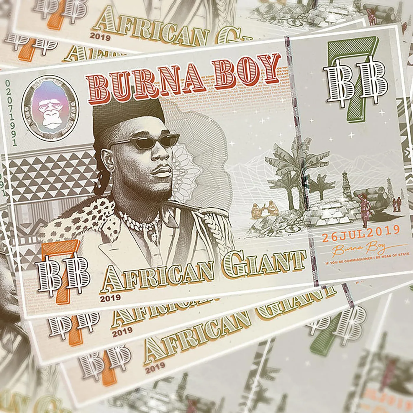 Burna Boy African Giant (2lp) Vinyl Record