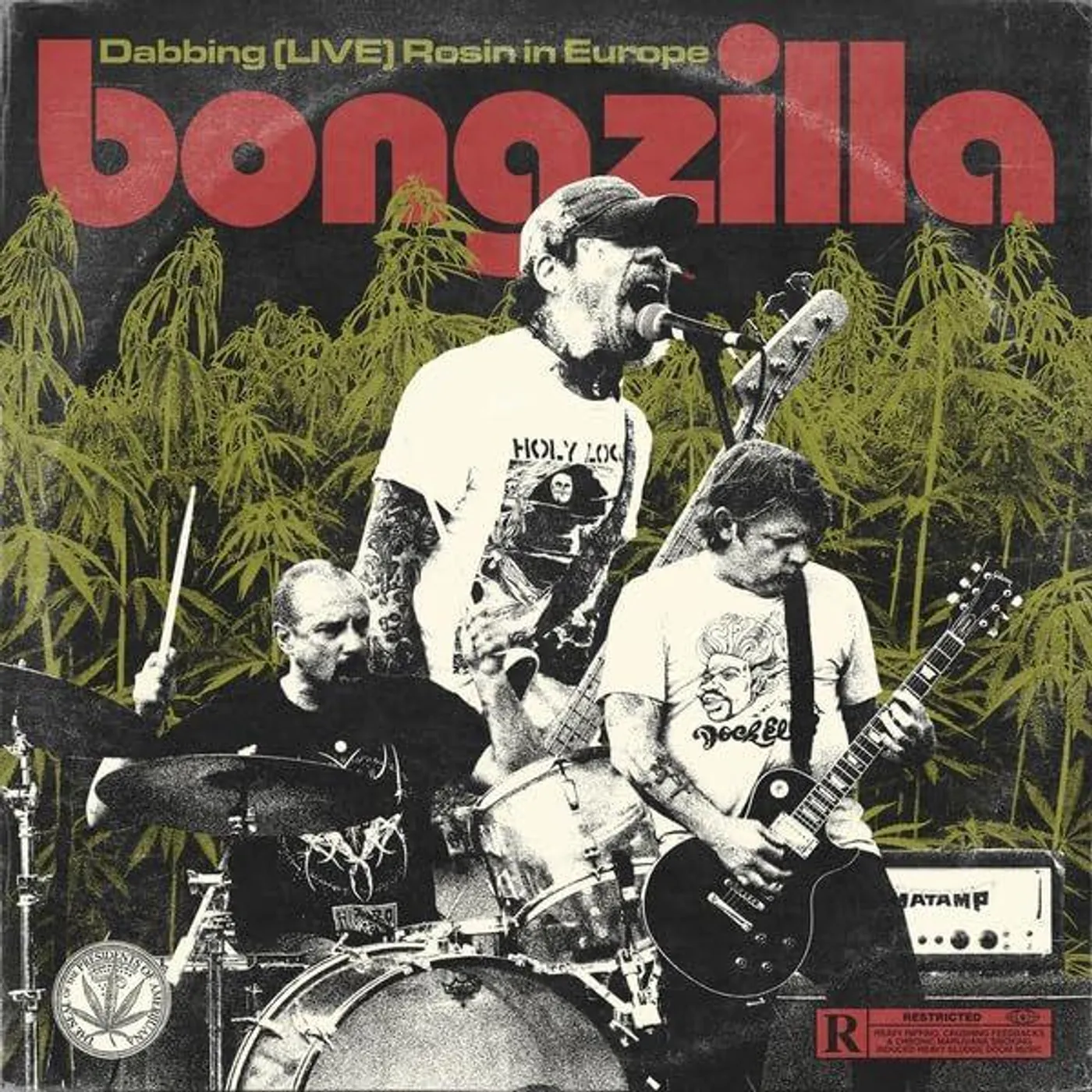 Bongzilla Dabbing (Live) Rosin In Europe (Green/Pink Splatter) Vinyl Record