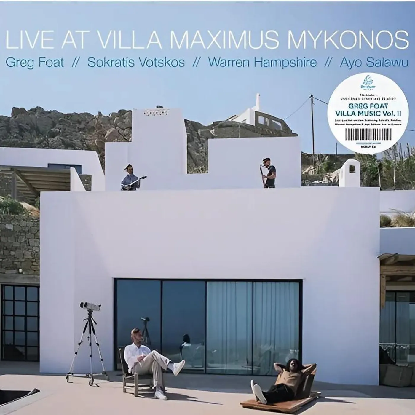Greg Foat Live At Villa Maximus, Mykonos Vinyl Record